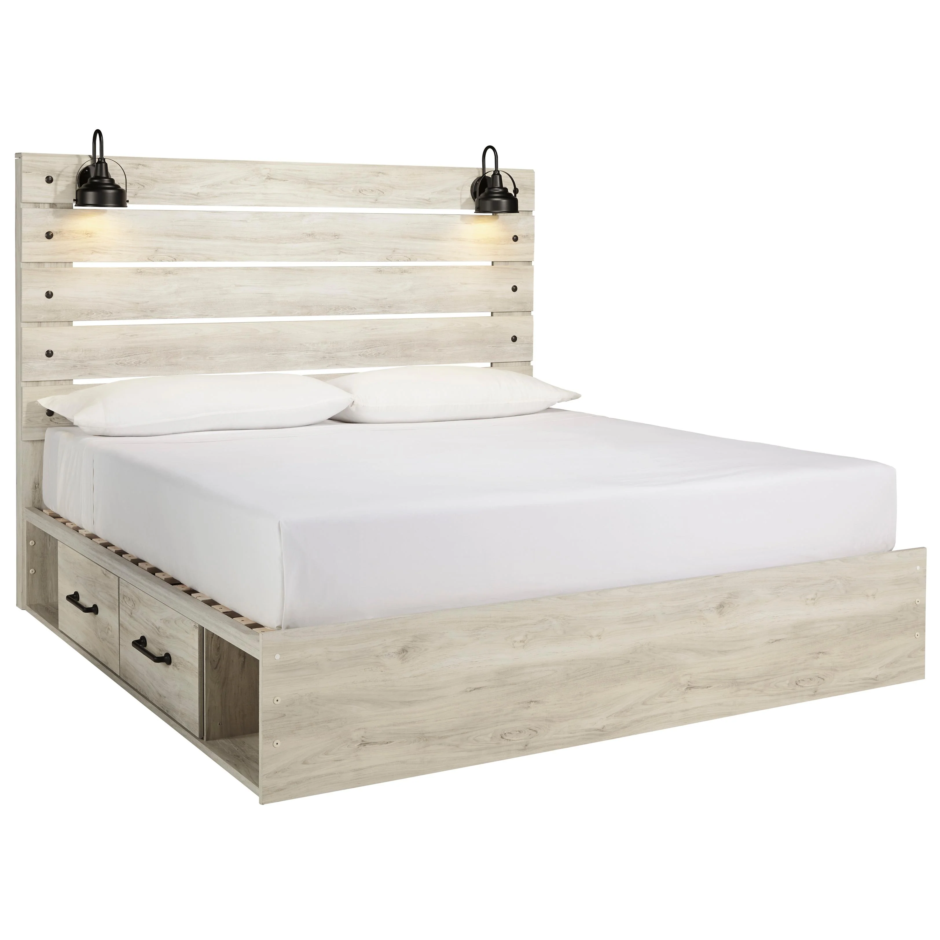 Signature Design by Ashley Cambeck King Panel Bed with Storage B192-58/B192-56/B192-160/B100-14 - Image 1