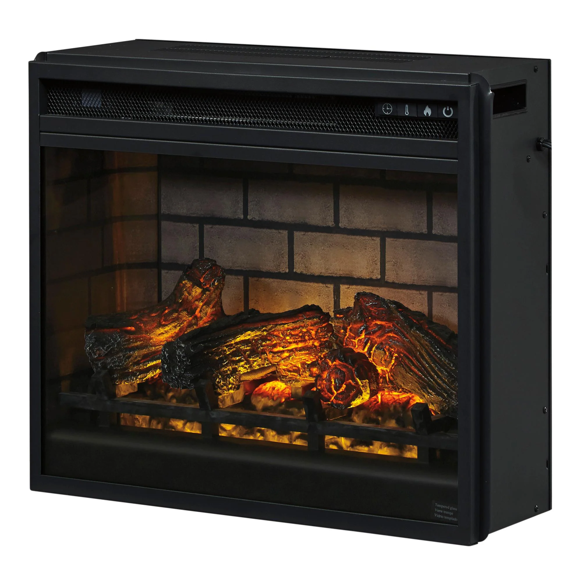 Signature Design by Ashley Entertainment Accessories Electric Fireplace Insert W100-101 - Image 3