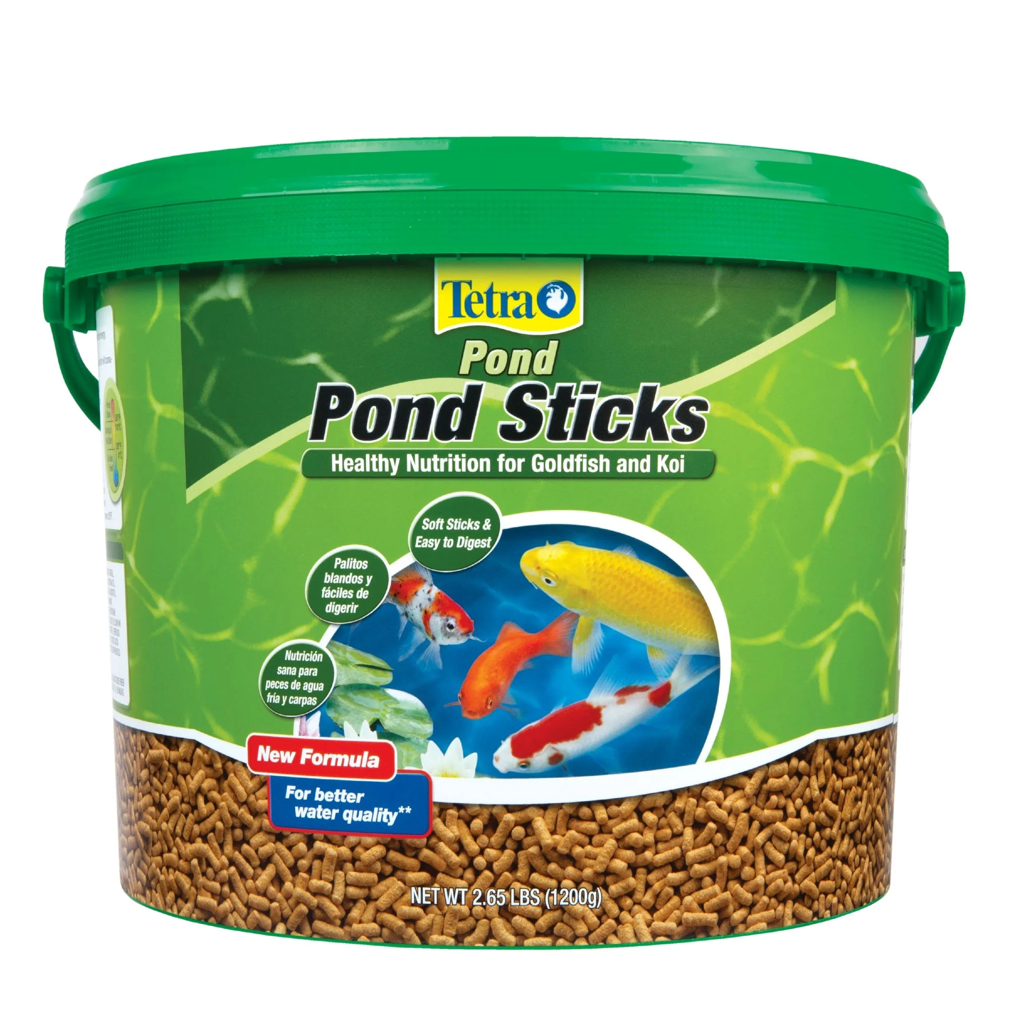 TetraPond Pond Sticks 2.65 Pounds  Pond Fish Food  For Goldfish And Koi - Image 1