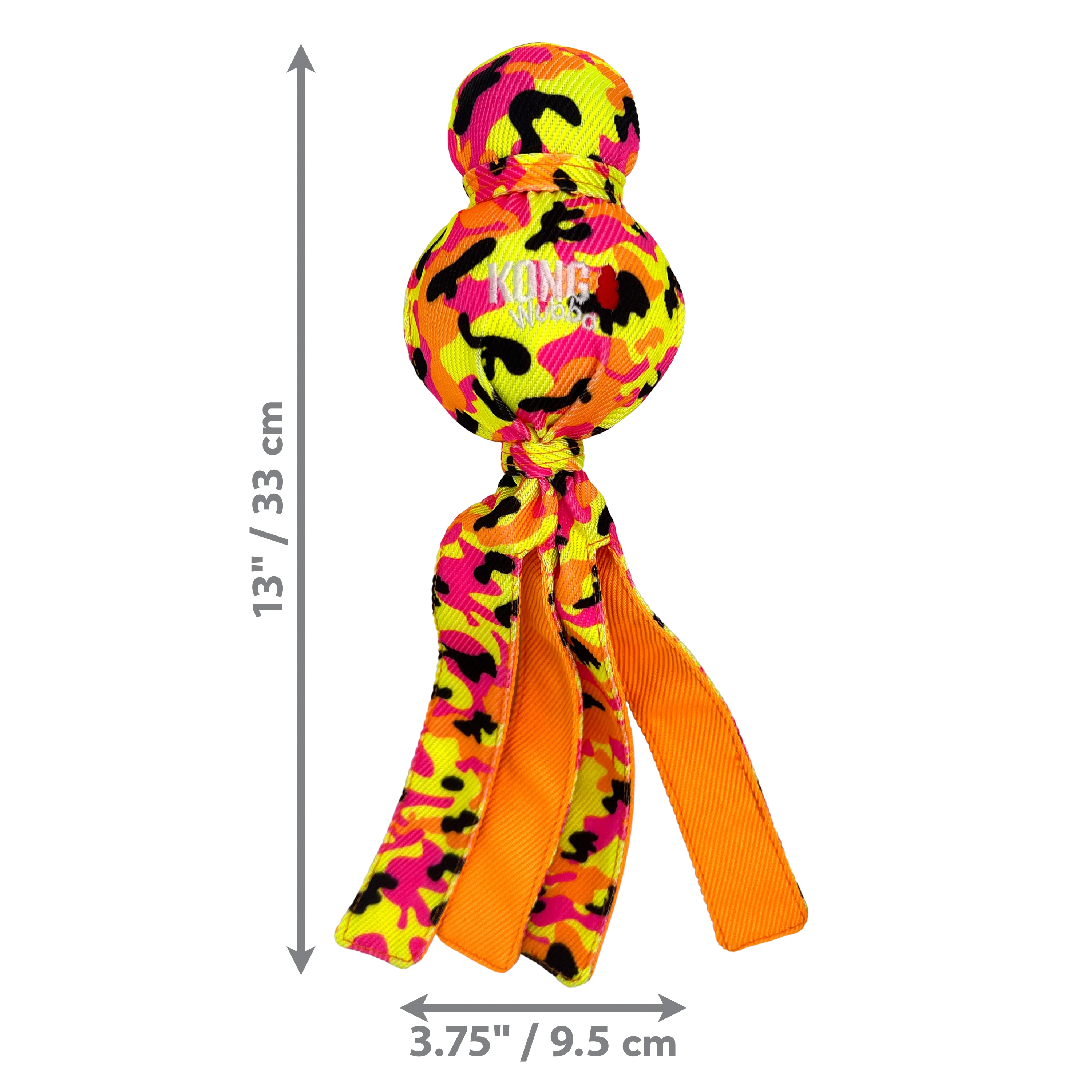Kong Dog Toy Wubba Ballistic High-Viz Large - Image 1