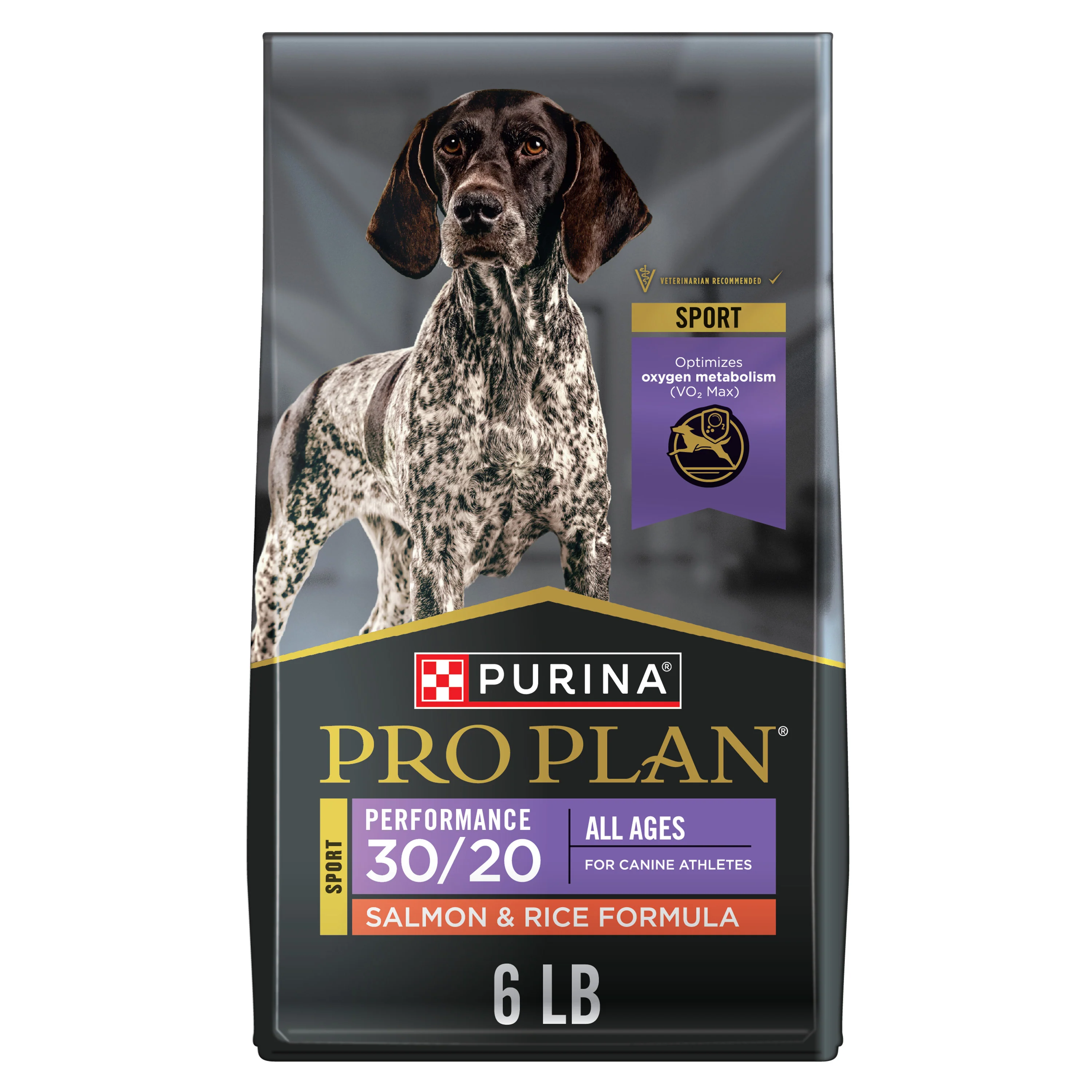 Purina Pro Plan Sport 30/20 Salmon and Rice Dry Dog Food 6lb - Image 1