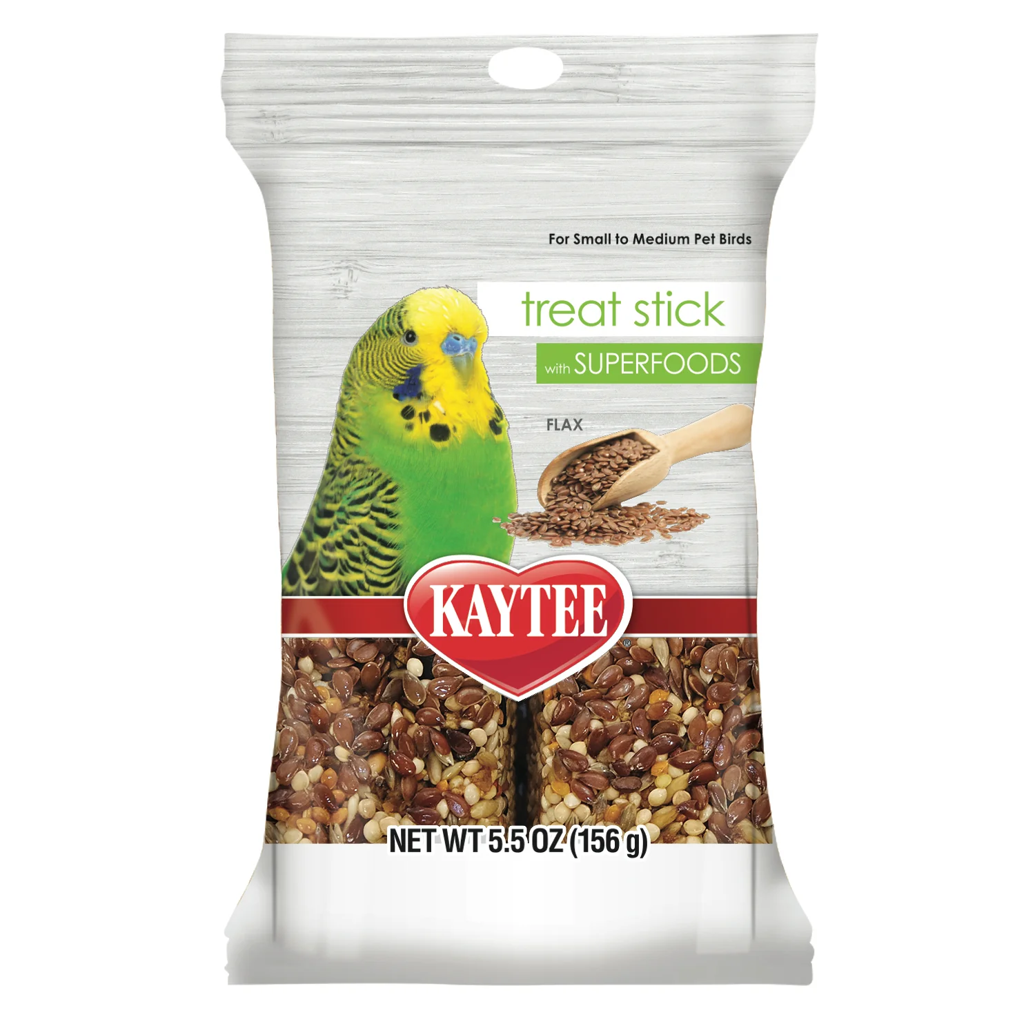 Kaytee Avian Superfood Treat Stick Flax 5.5oz - Image 1