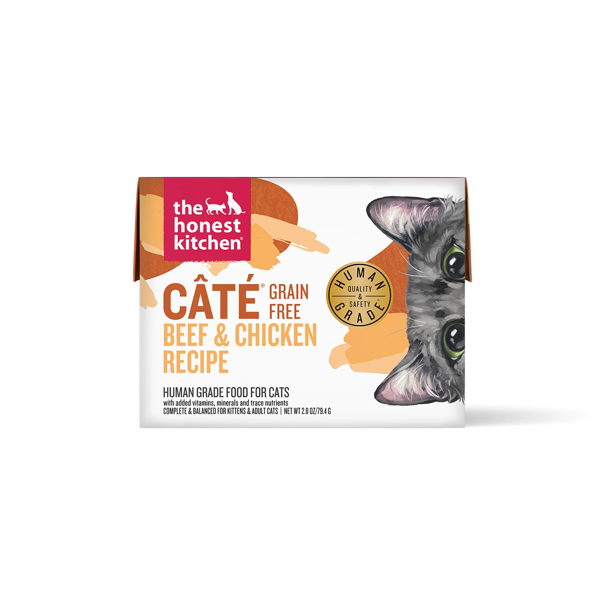 Honest Kitchen Câté™ Grain Free Beef & Chicken Pâté Wet Cat Food, 2.8 oz - Image 1