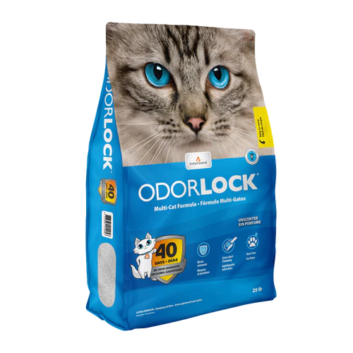 Intersand Odourlock Ultra premium multi-cat litter formula 25lb - Image 1