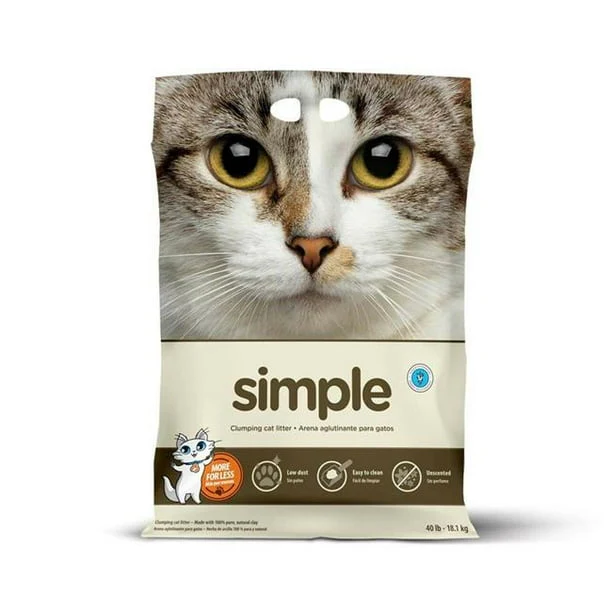 Intersand Simple Clumping Litter 40lb - Image 1