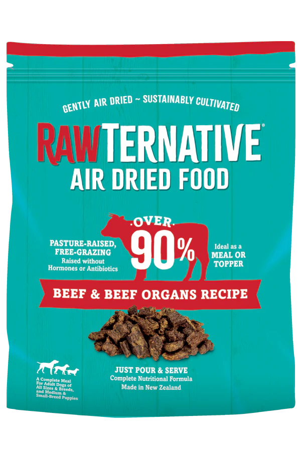 Rawternative Air Dried Dog Food Beef 5lb