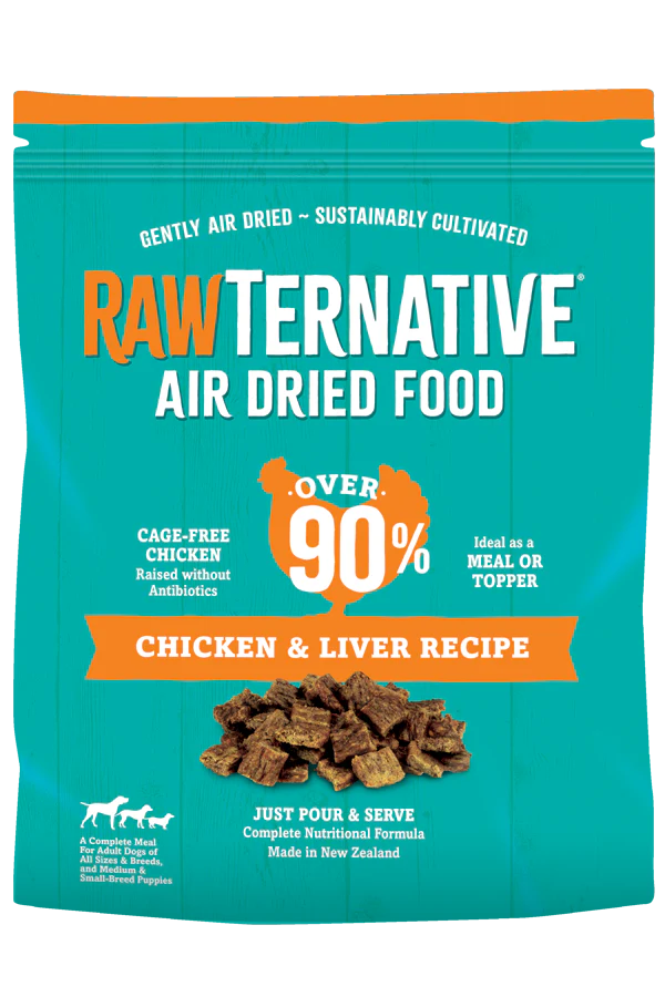 Rawternative Air Dried Dog Food Chicken Liver 5lb