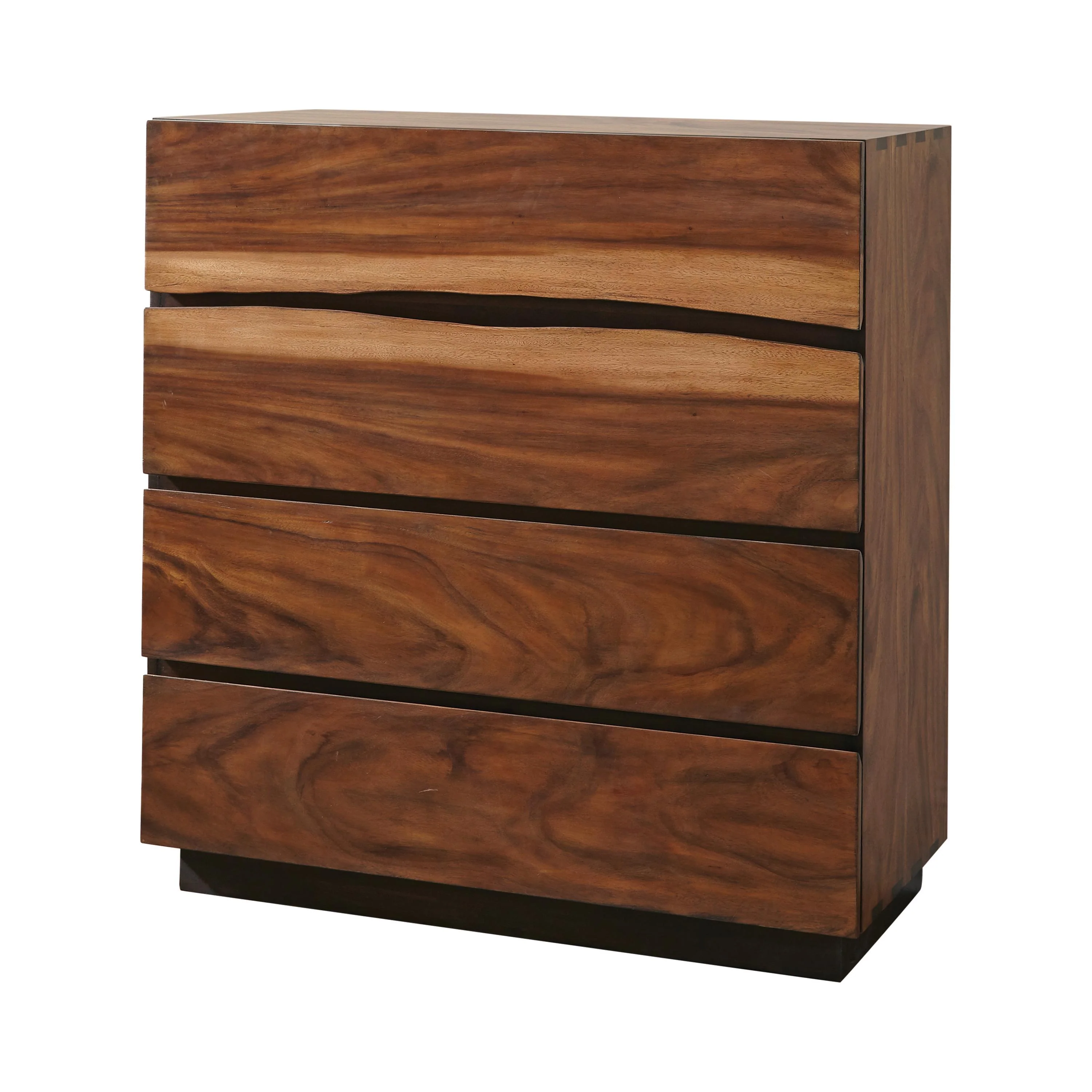 Coaster Furniture Winslow 223255 4-Drawer Bedroom Chest - Smokey Walnut - Image 1