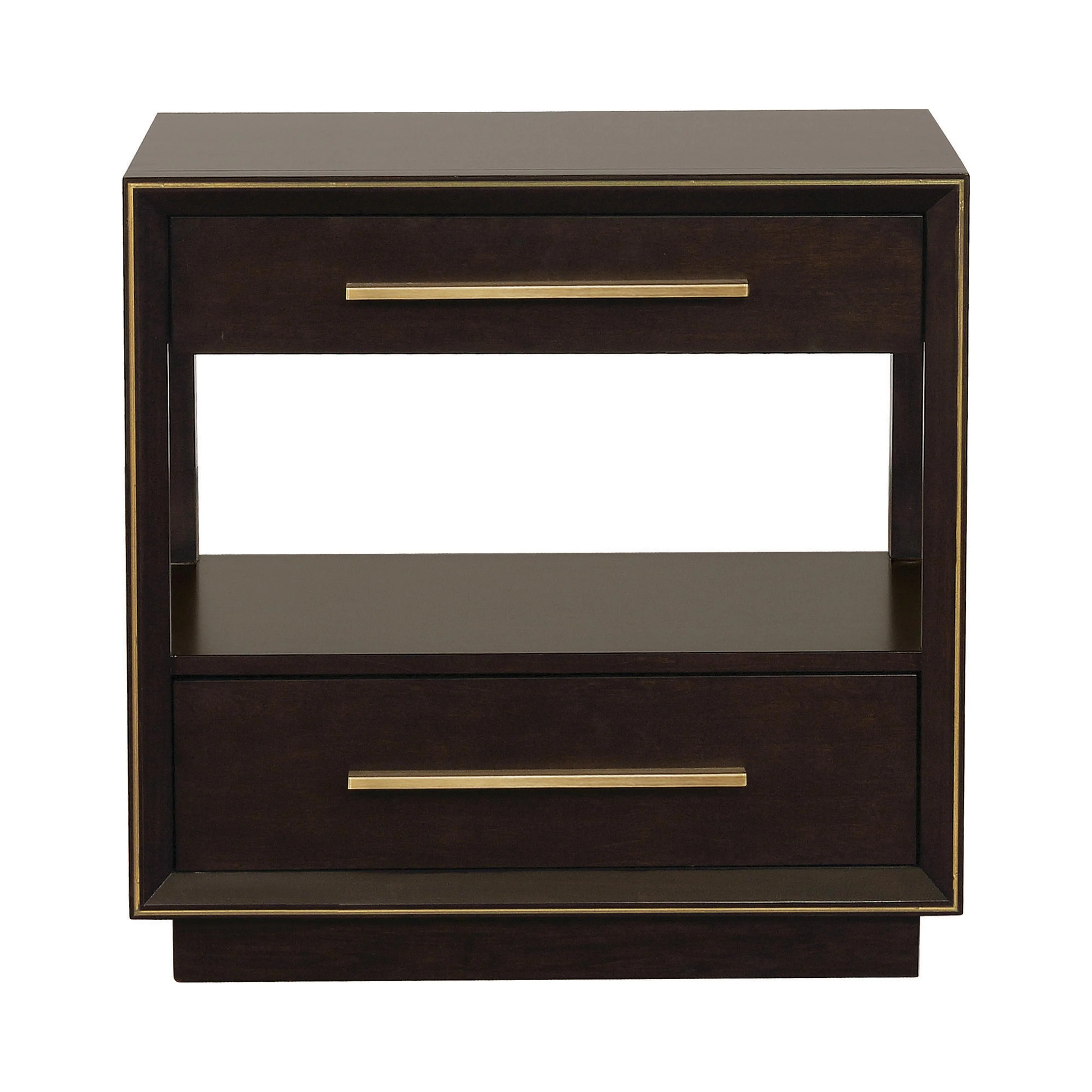 Coaster Furniture Durango 223262 2-Drawer Nightstand - Smoked Peppercorn - Image 1