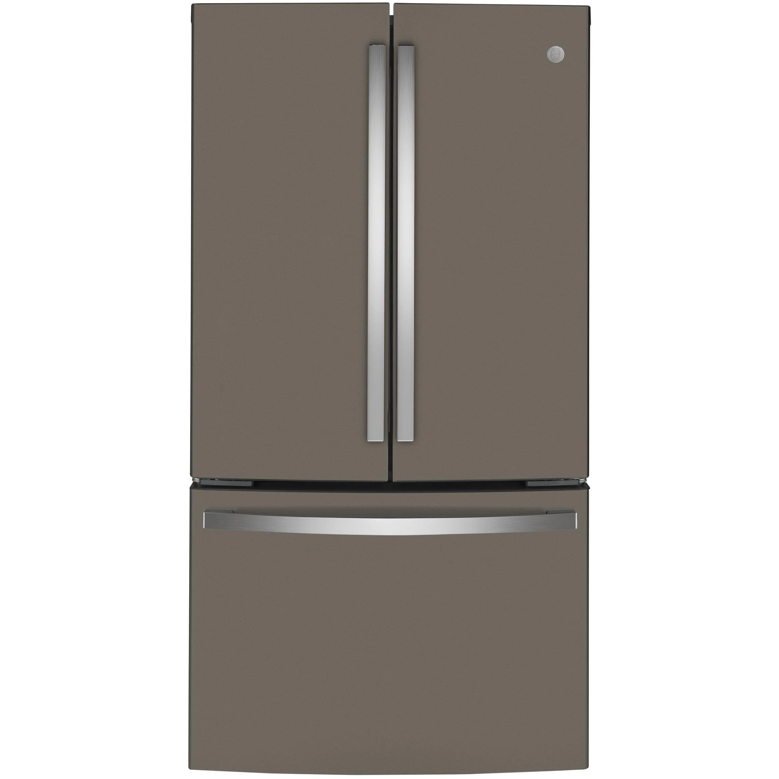 GE 36-inch, 23.1 cu.ft. Counter-Depth French 3-Door Refrigerator with Interior Ice Maker GWE23GMNES - Image 1