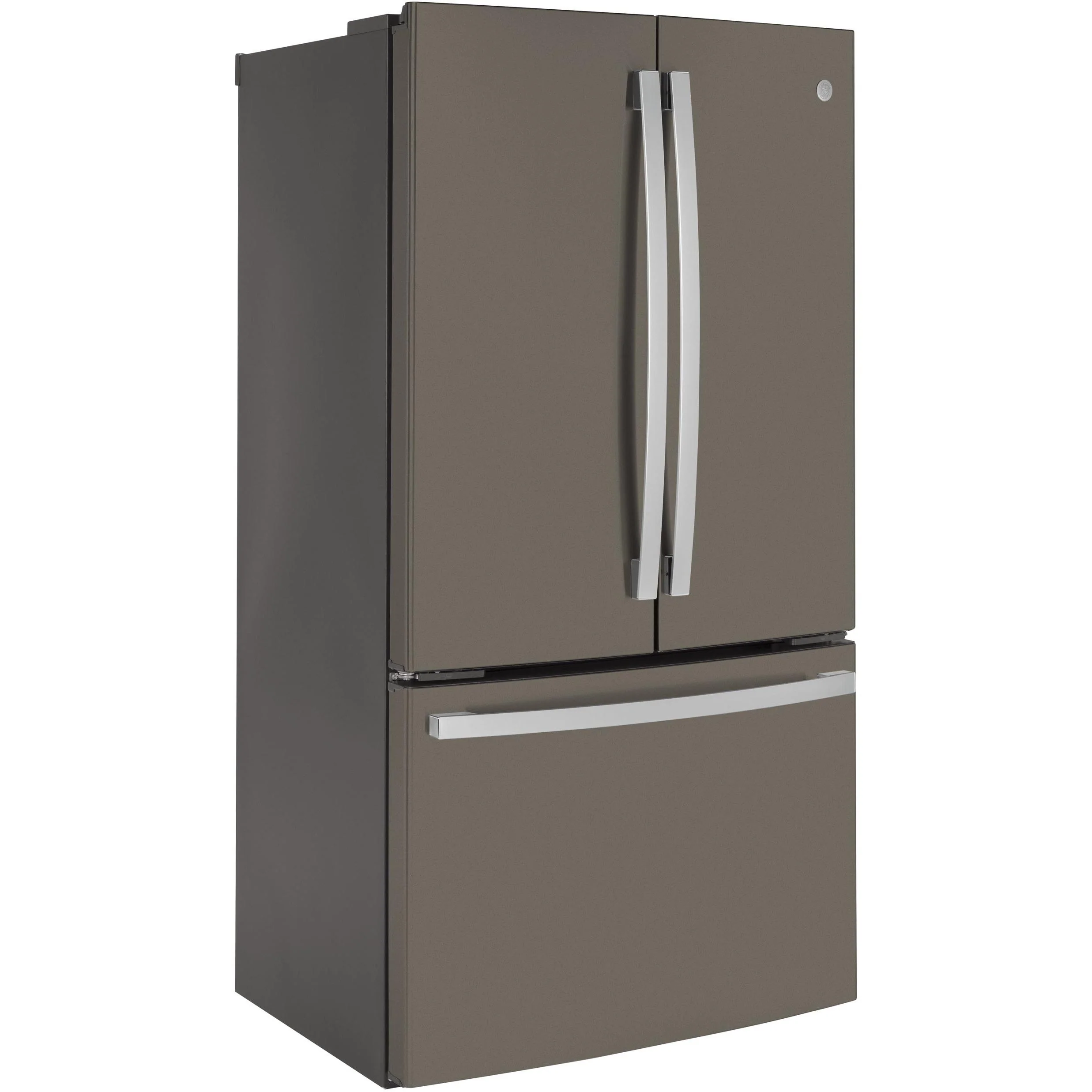GE 36-inch, 23.1 cu.ft. Counter-Depth French 3-Door Refrigerator with Interior Ice Maker GWE23GMNES - Image 2
