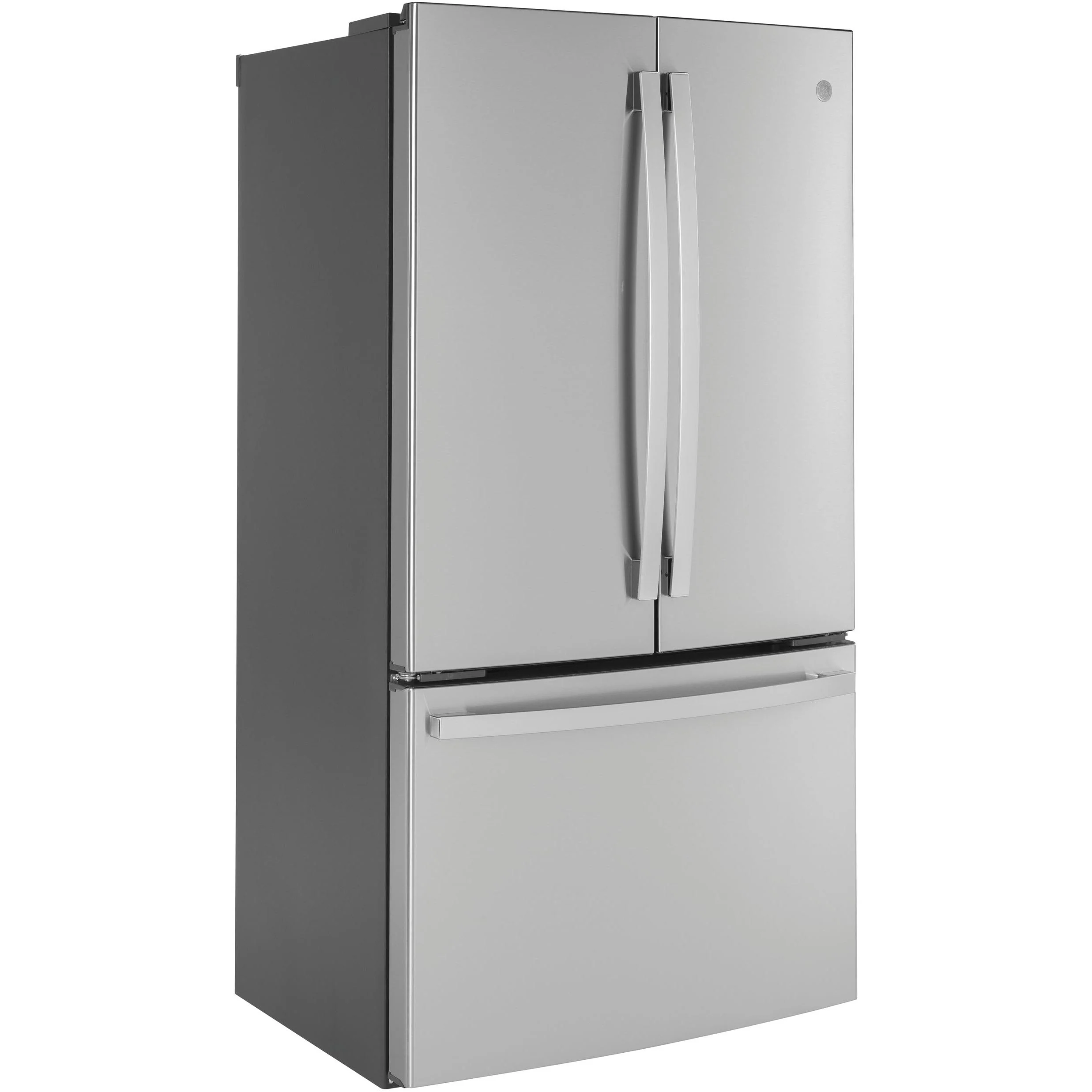 GE 36-inch, 23.1 cu.ft. Counter-Depth French 3-Door Refrigerator with Interior Ice Maker GWE23GYNFS - Image 2