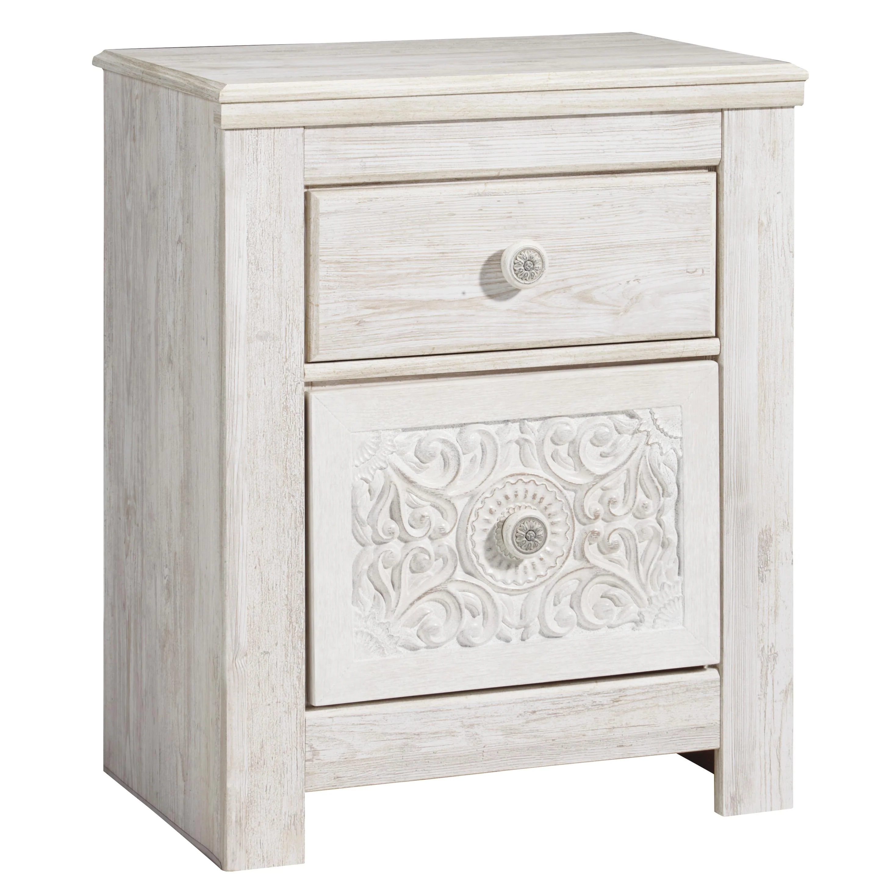Signature Design by Ashley Paxberry B181-92 Two Drawer Night Stand - Image 1