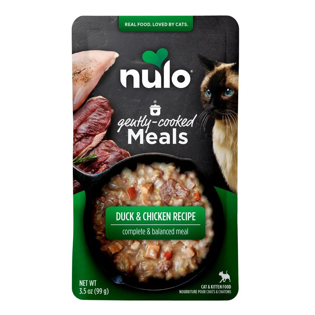 Nulo Gently- Cooked Meals Duck & Chicken Recipe For Cats 3.5oz - Image 1