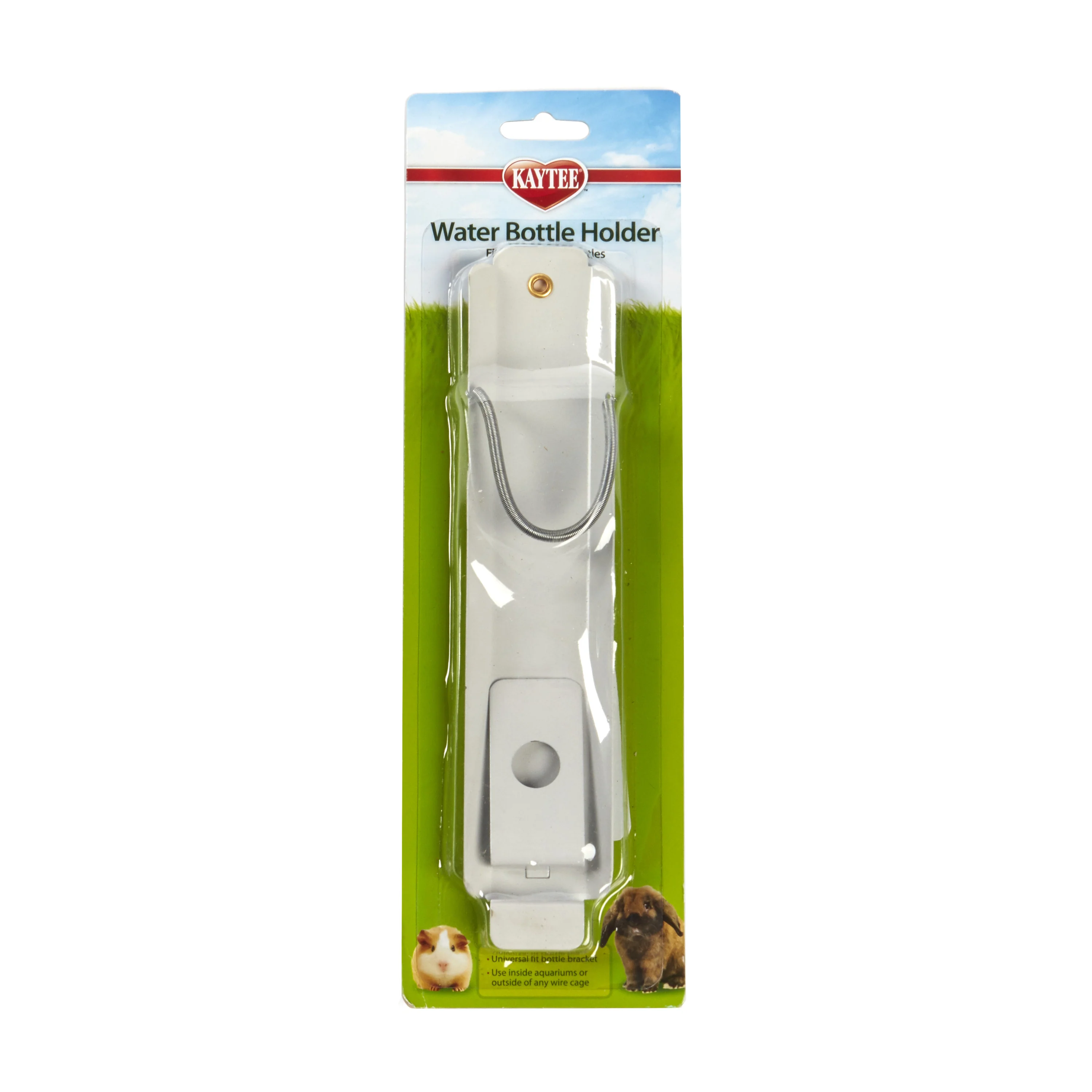 Kaytee Water Bottle Holder White 16 oz - Image 1
