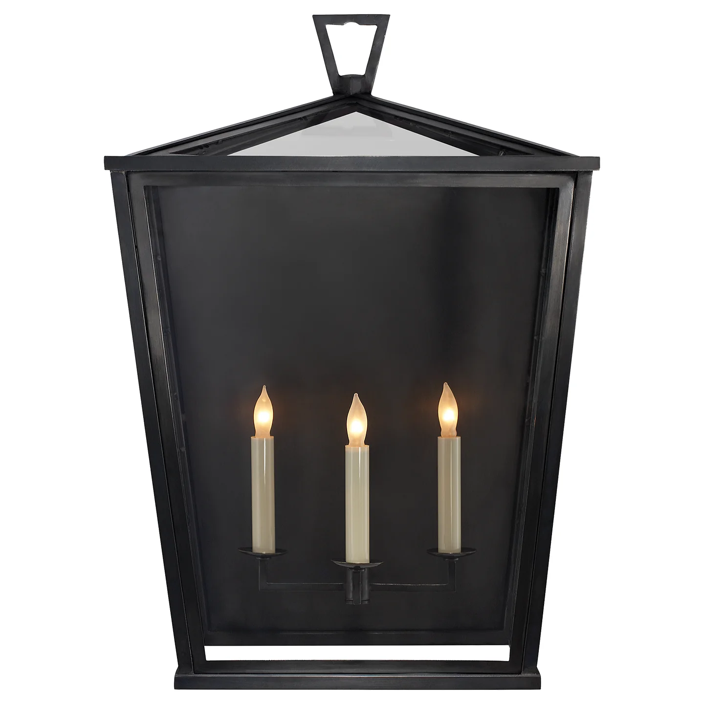Darlana Outdoor Three Light Wall Lantern