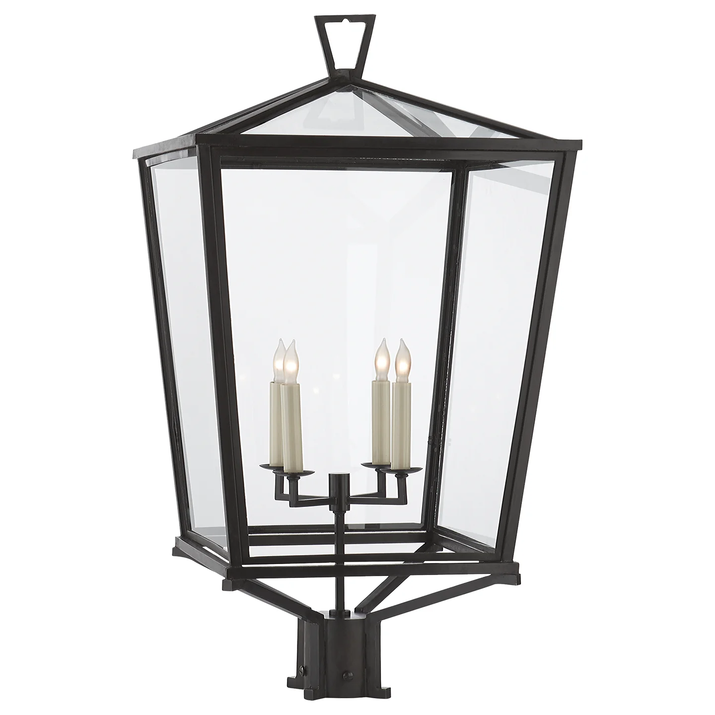 Darlana Outdoor Four Light Post Lantern