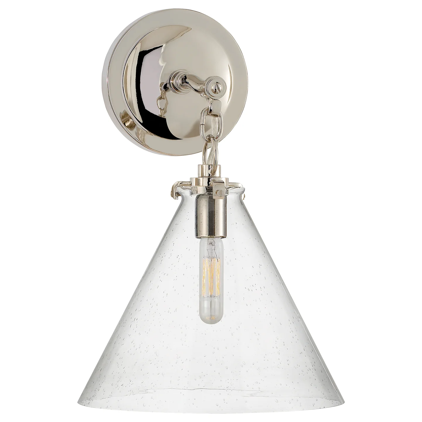 Katie Conical One Light Wall Sconce - Image 1