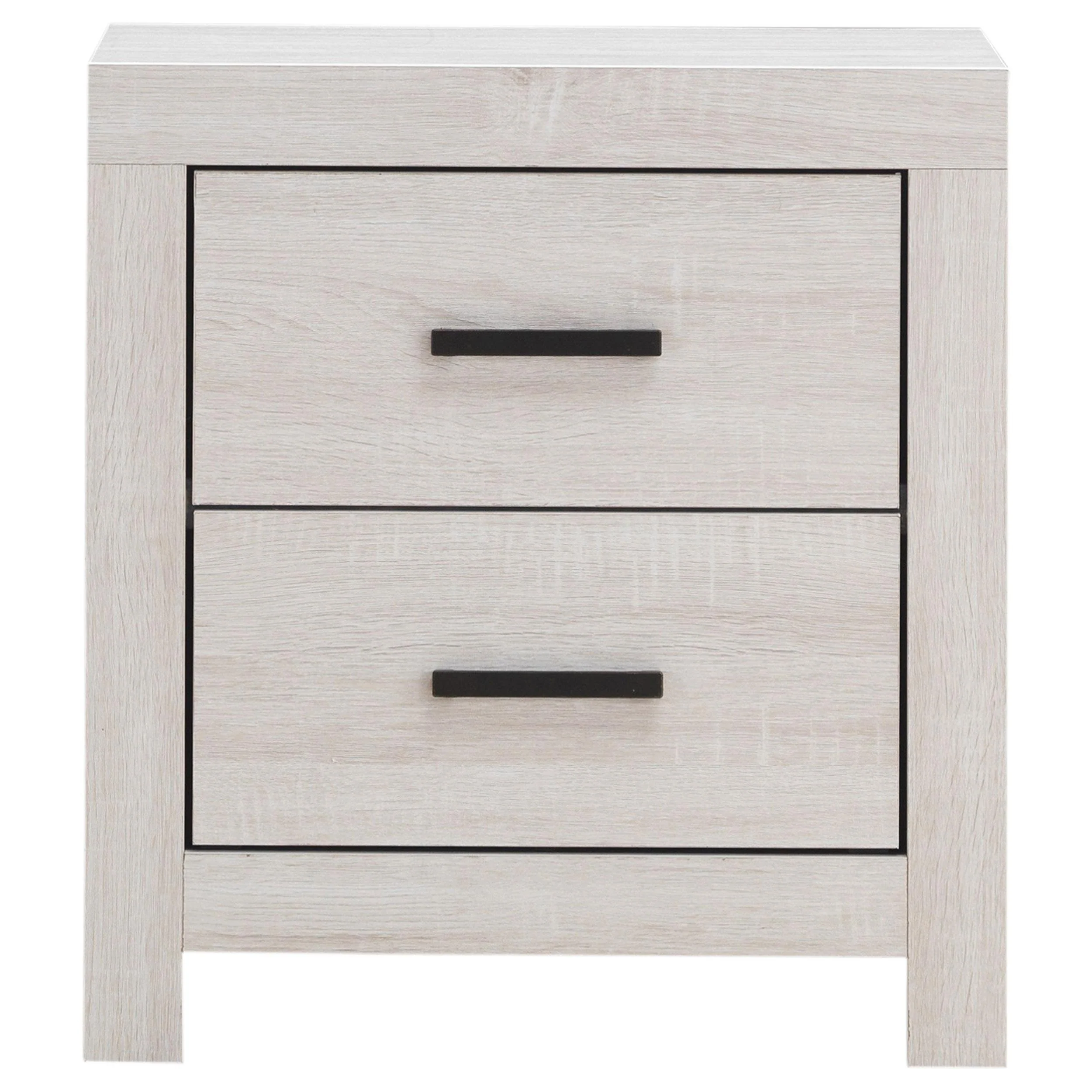 Coaster Furniture Brantford 207052 2-Drawer Nightstand - Coastal White - Image 2