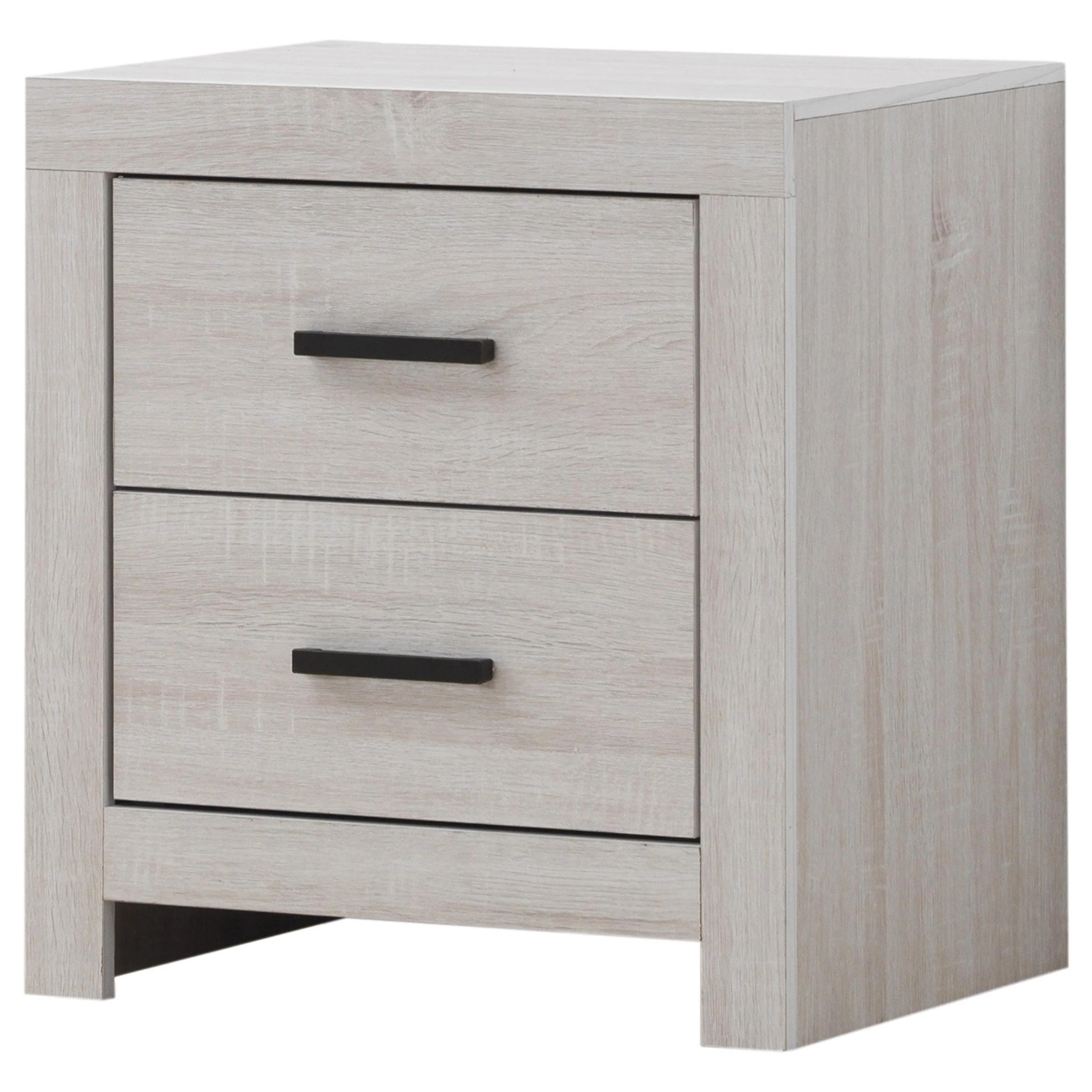 Coaster Furniture Brantford 207052 2-Drawer Nightstand - Coastal White - Image 3