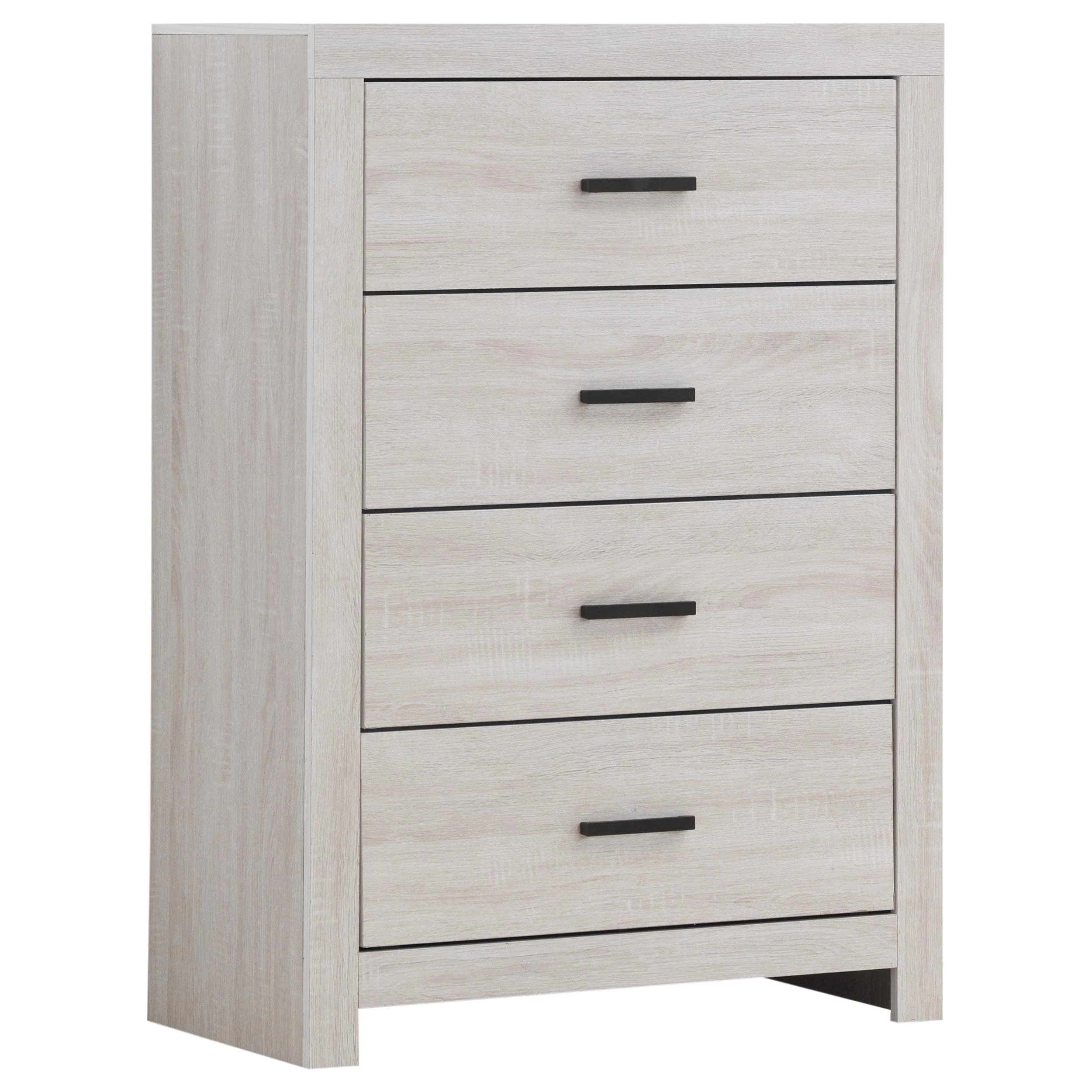 Coaster Furniture Brantford 207055 4-Drawer Bedroom Chest – Coastal White