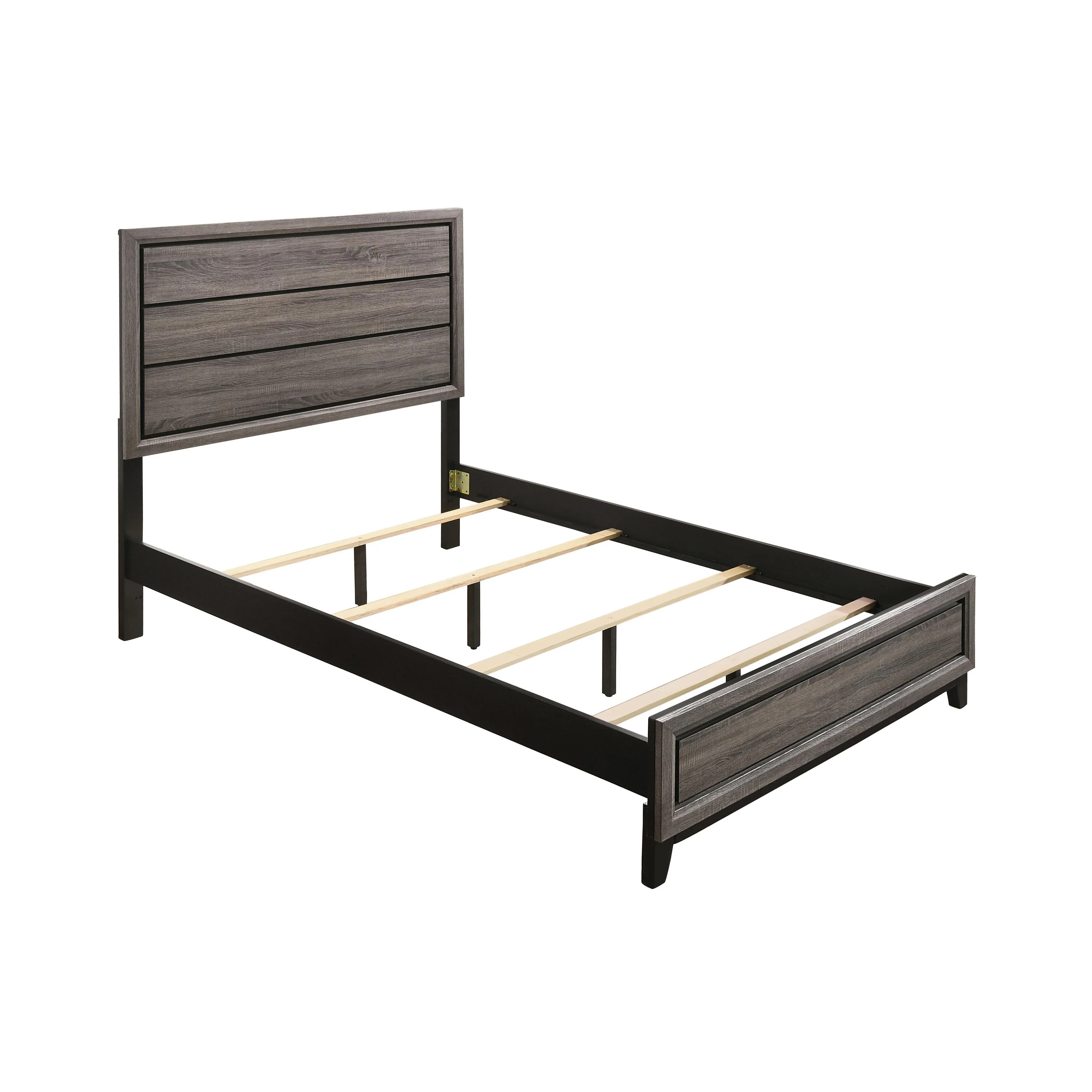 Coaster Furniture Watson 212421F Wood Full Panel Bed - Grey Oak - Image 3