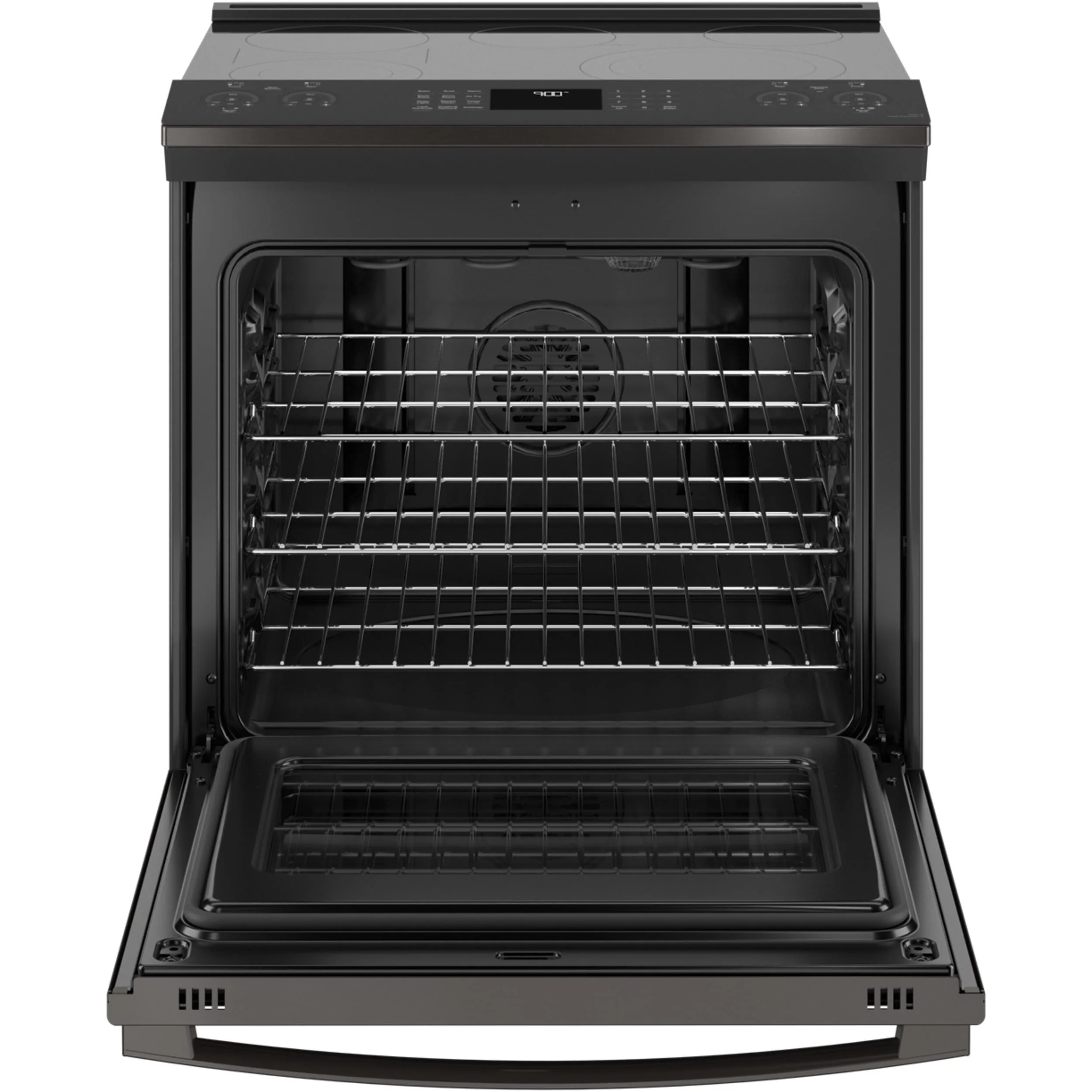 GE Profile 30-inch Slide-In Electric Range with Convection PSS93BPTS - Image 2