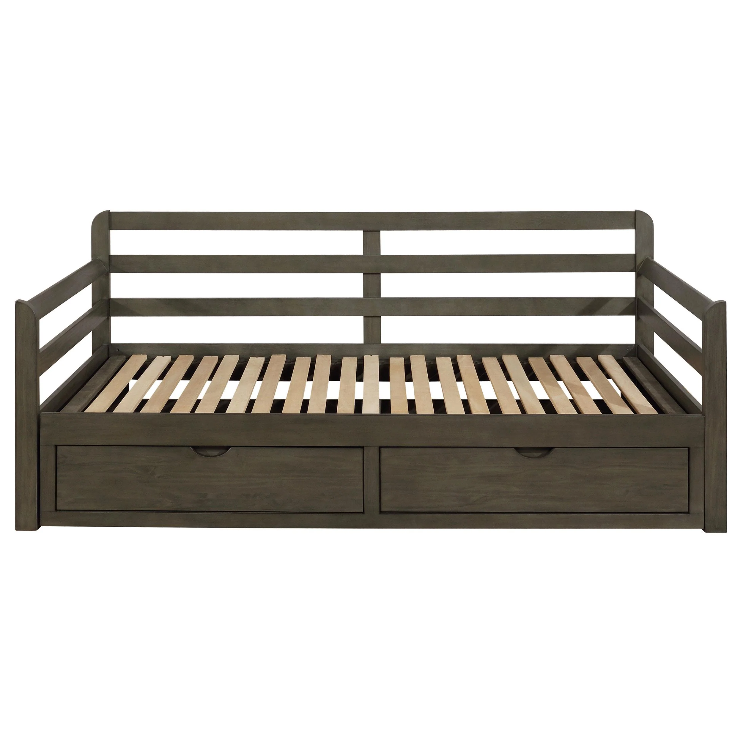 Coaster Furniture Sorrento 305706 2-Drawer Twin XL Daybed with Extension Trundle - Grey - Image 3