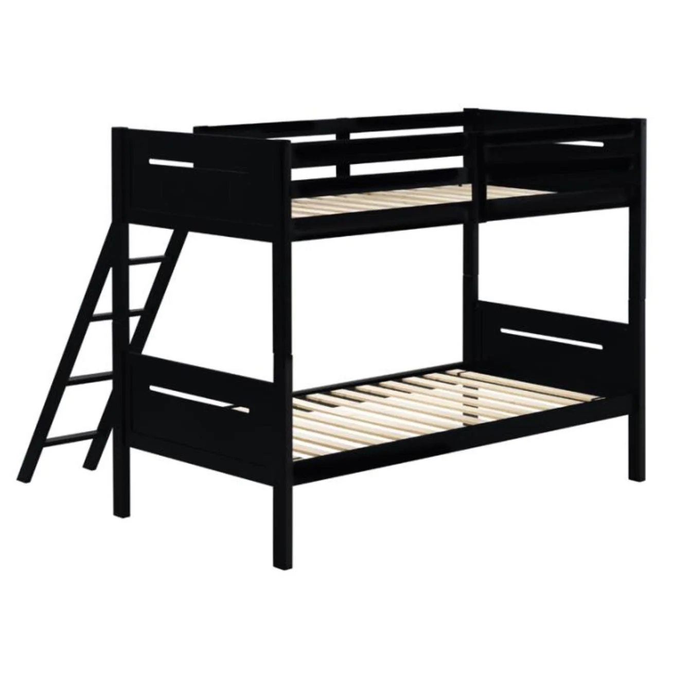 405051BLK Coaster Furniture Littletown Twin over Twin Bunk Bed - Image 2