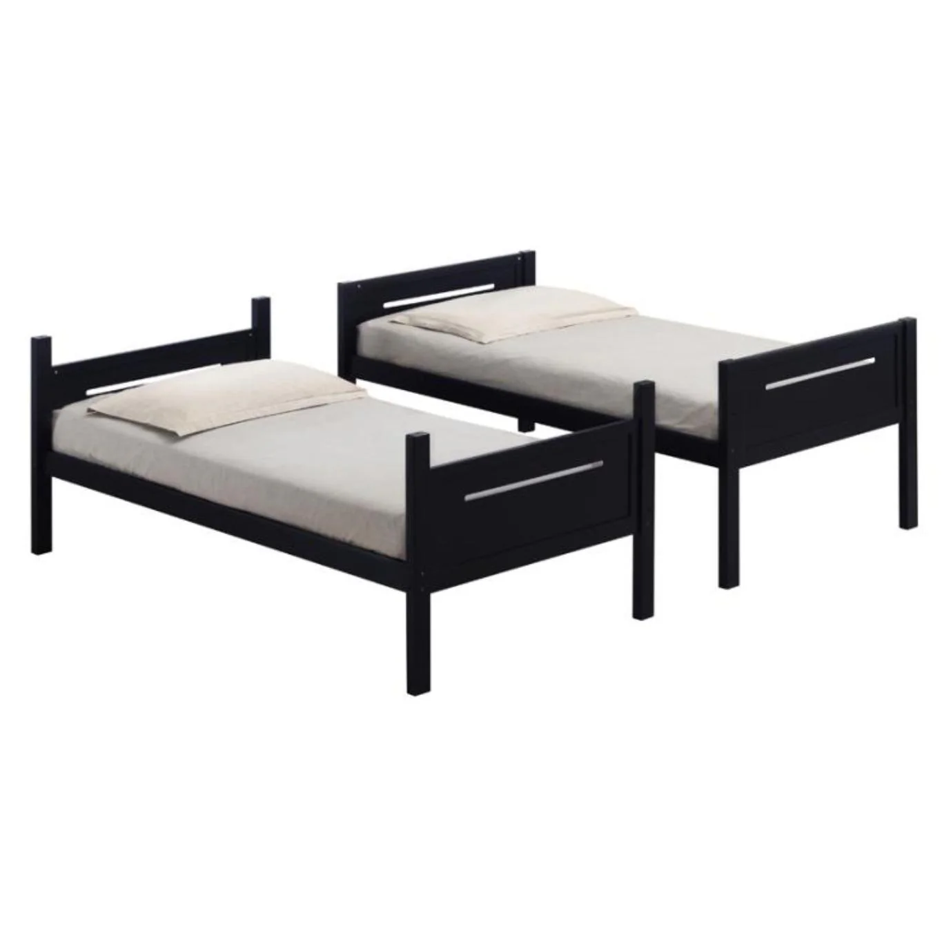 405051BLK Coaster Furniture Littletown Twin over Twin Bunk Bed - Image 3