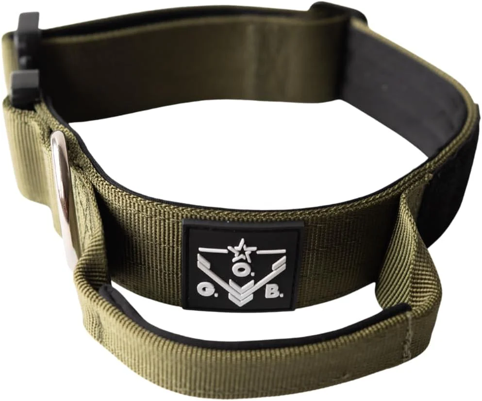 Operation Good Boy Tactical Collar Green Adjustable - Image 1