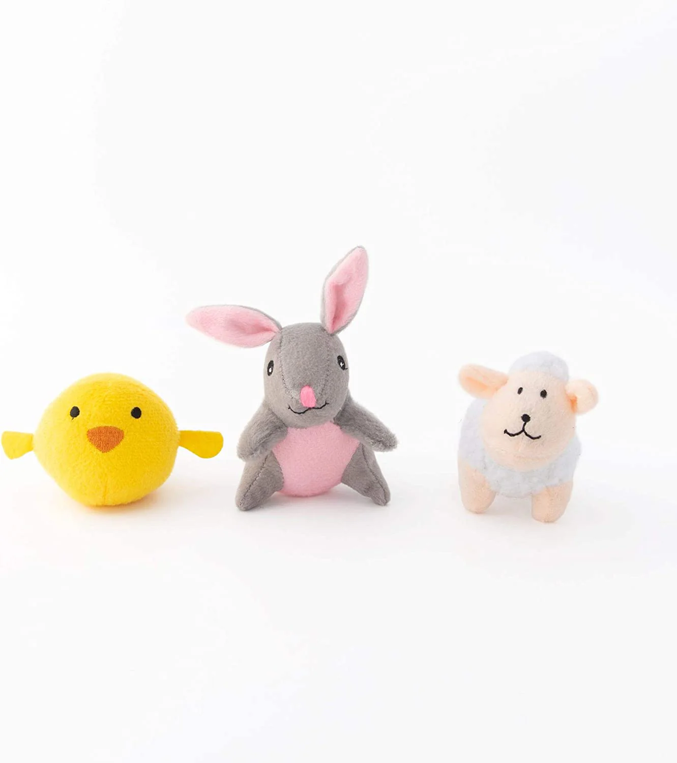 Zippypaws Easter Miniz Easter Friends 3-pack Plush Dog Toys - Image 1