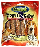 Cadet Gourmet Triple Chews Pork Hide Twists Chicken & Sweet Potato 6 Count - Image 1