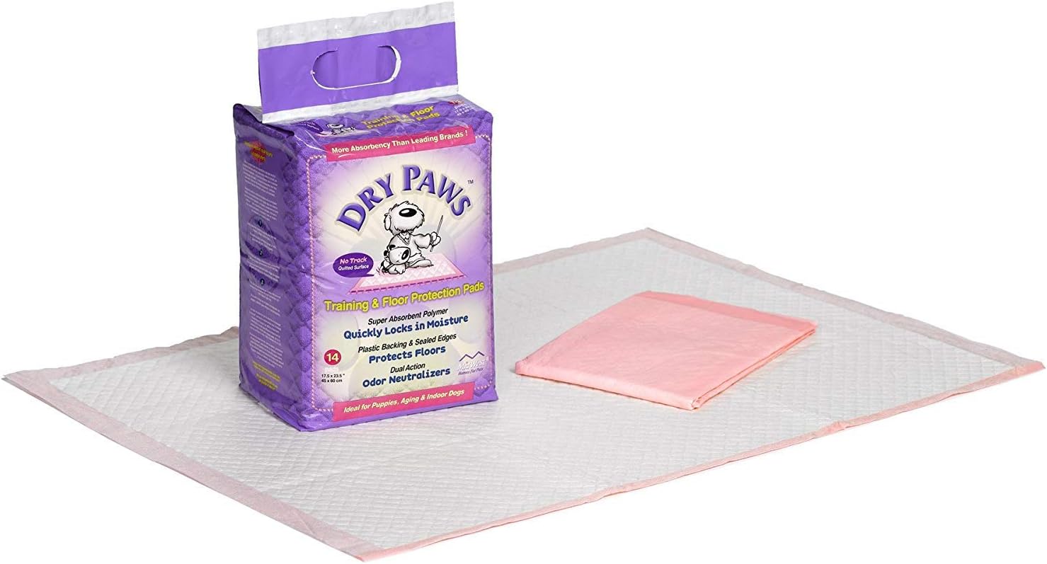 Midwest Dry Paws Training and Floor Protection Pads 23x24in 14pk - Image 1