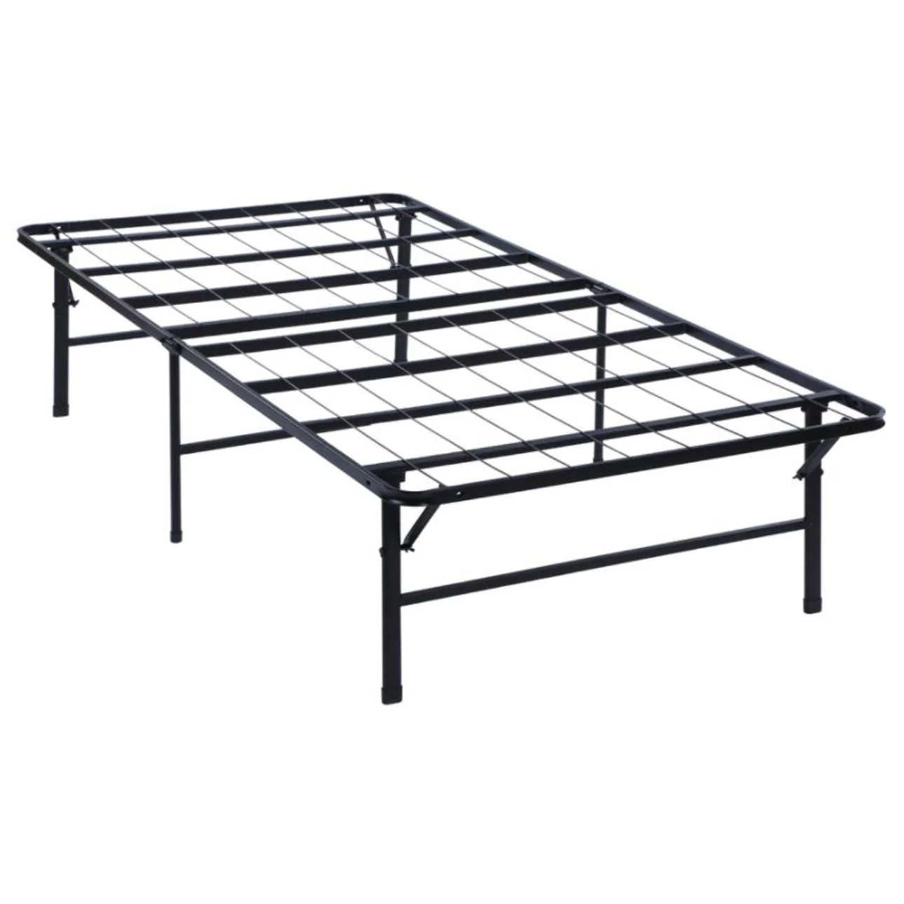 Coaster Furniture Mabel 305957Q Metal Queen Mattress Support Platform Bed – Black