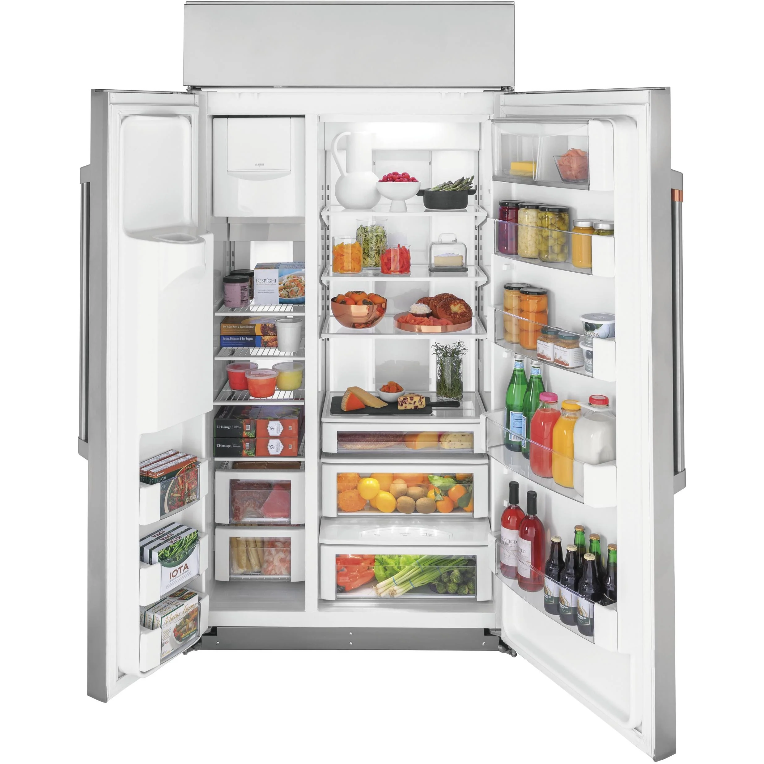 Café 42-inch, 24.5 cu. ft. Side-by-Side Refrigerator with Dispenser CSB42YP2NS1 - Image 2