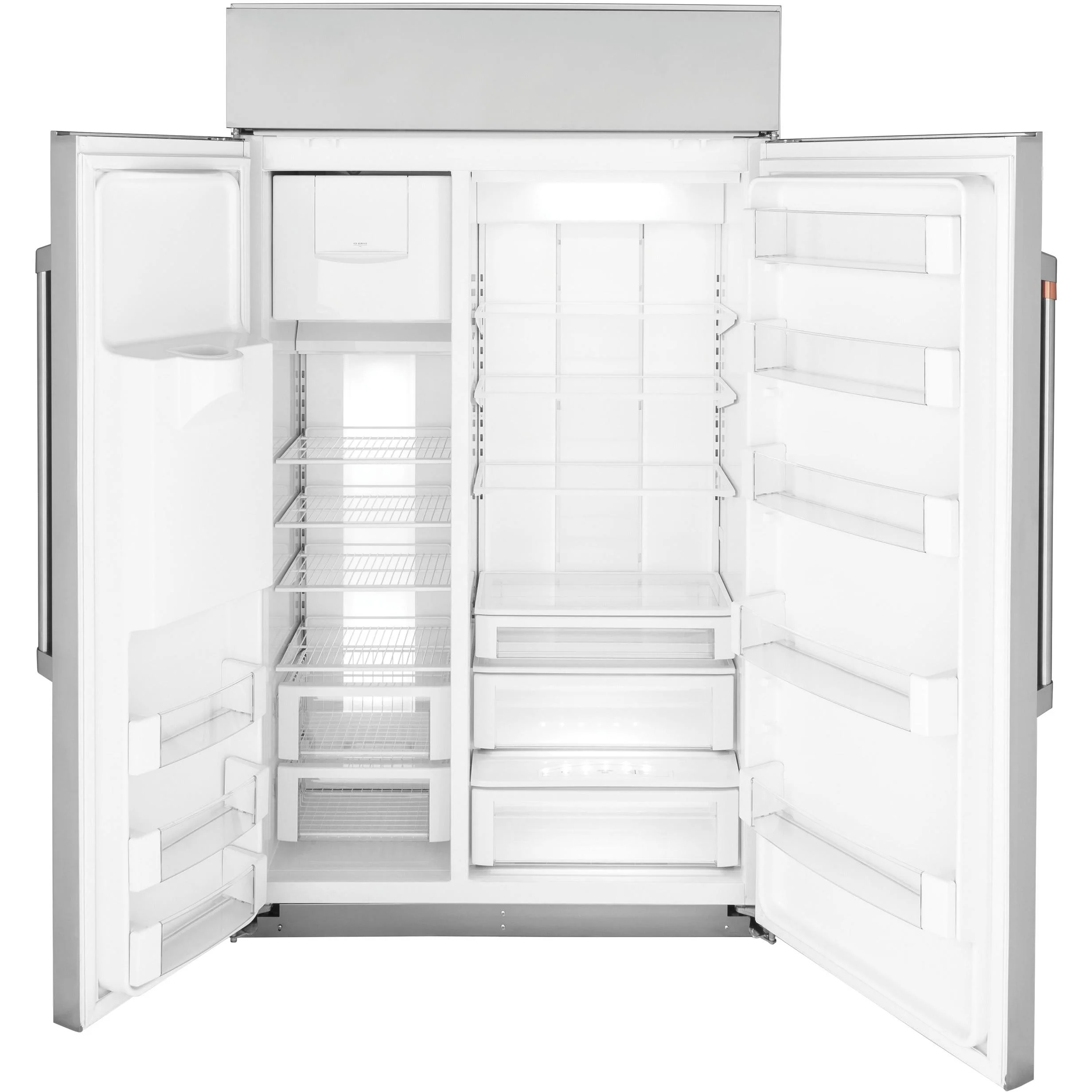 Café 48-inch, 28.7 cu. ft. Side-by-Side Refrigerator with Dispenser CSB48YP2NS1 - Image 2