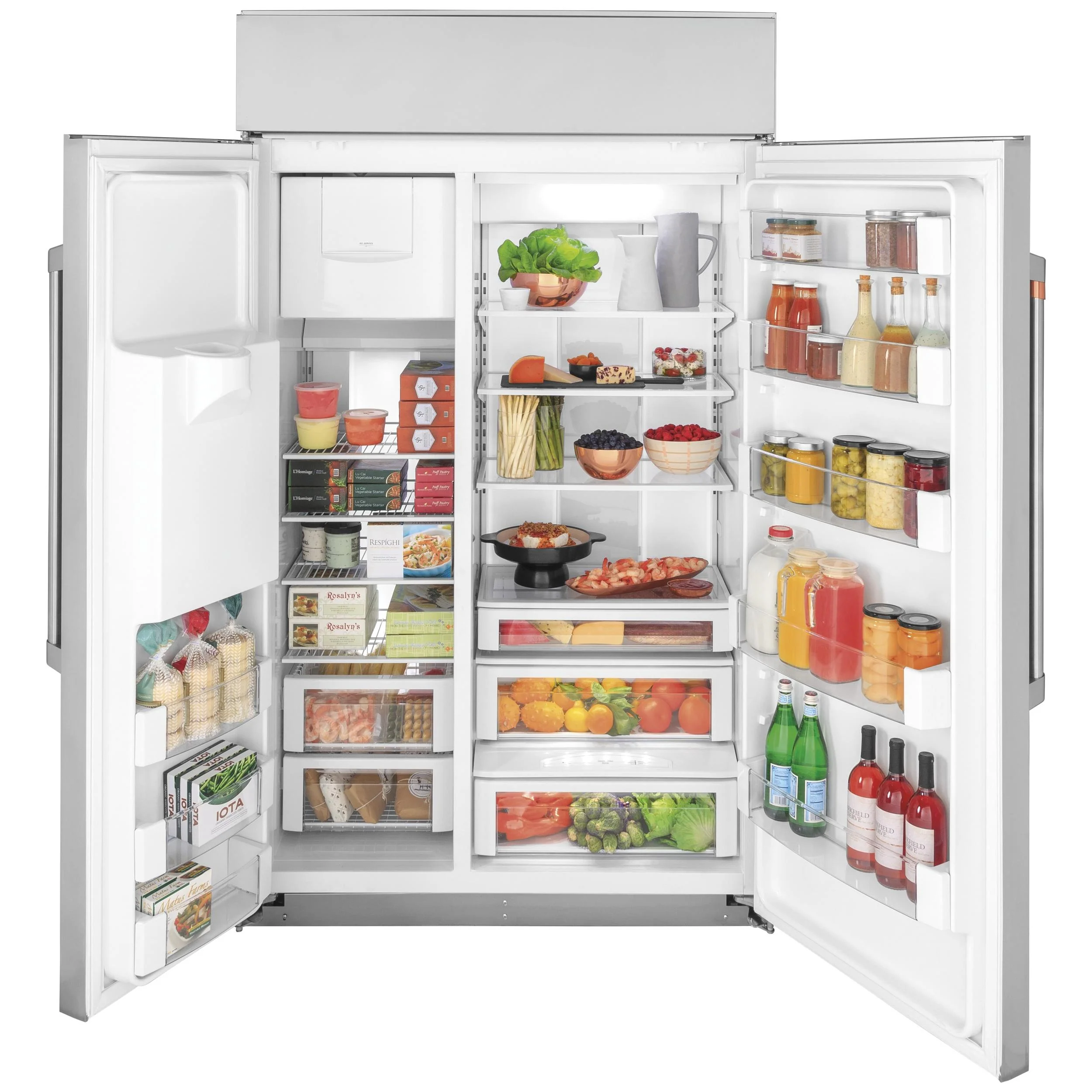 Café 48-inch, 28.7 cu. ft. Side-by-Side Refrigerator with Dispenser CSB48YP2NS1 - Image 3