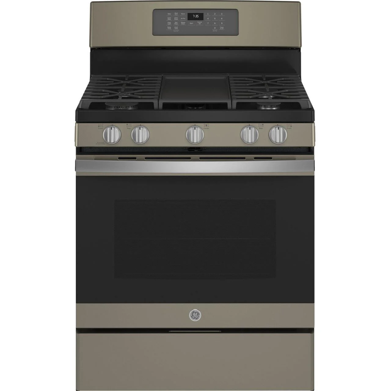 GE 30-inch Freestanding Gas Range with Convection Technology JGB735EPES - Image 1