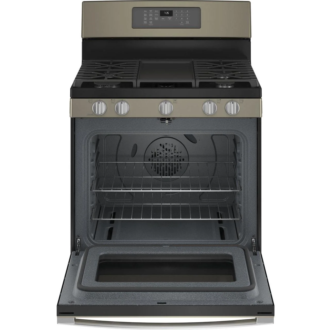 GE 30-inch Freestanding Gas Range with Convection Technology JGB735EPES - Image 2