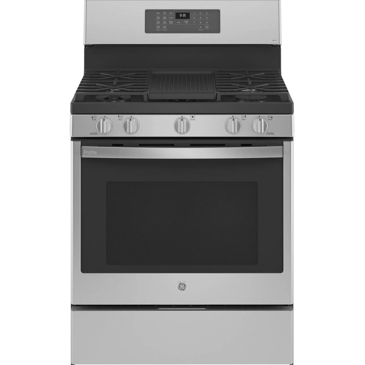GE Profile 30-inch Freestanding Gas Range with Wi-Fi Connectivity PGB935YPFS - Image 1