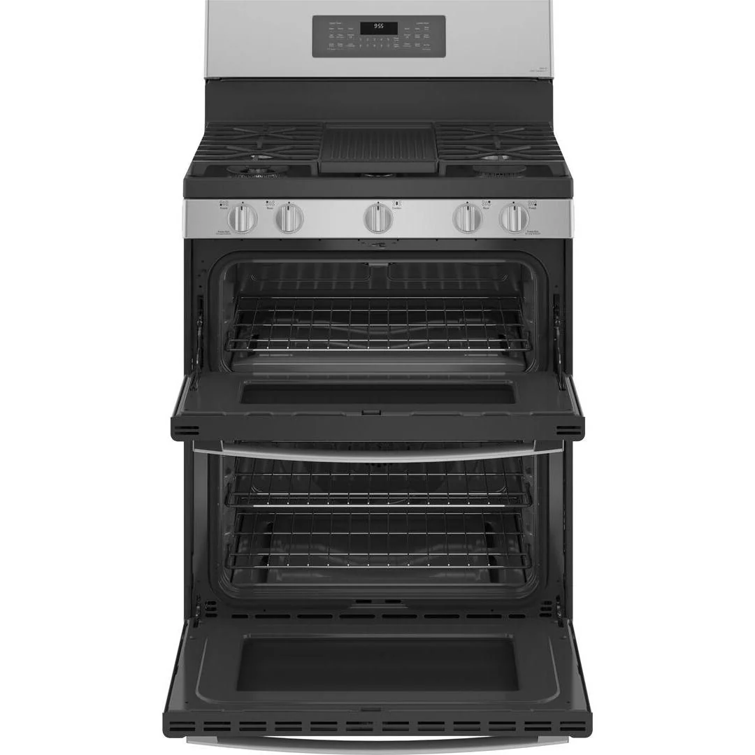 GE Profile 30-inch Freestanding Gas Range with True European Convection Technology PGB965YPFS - Image 2