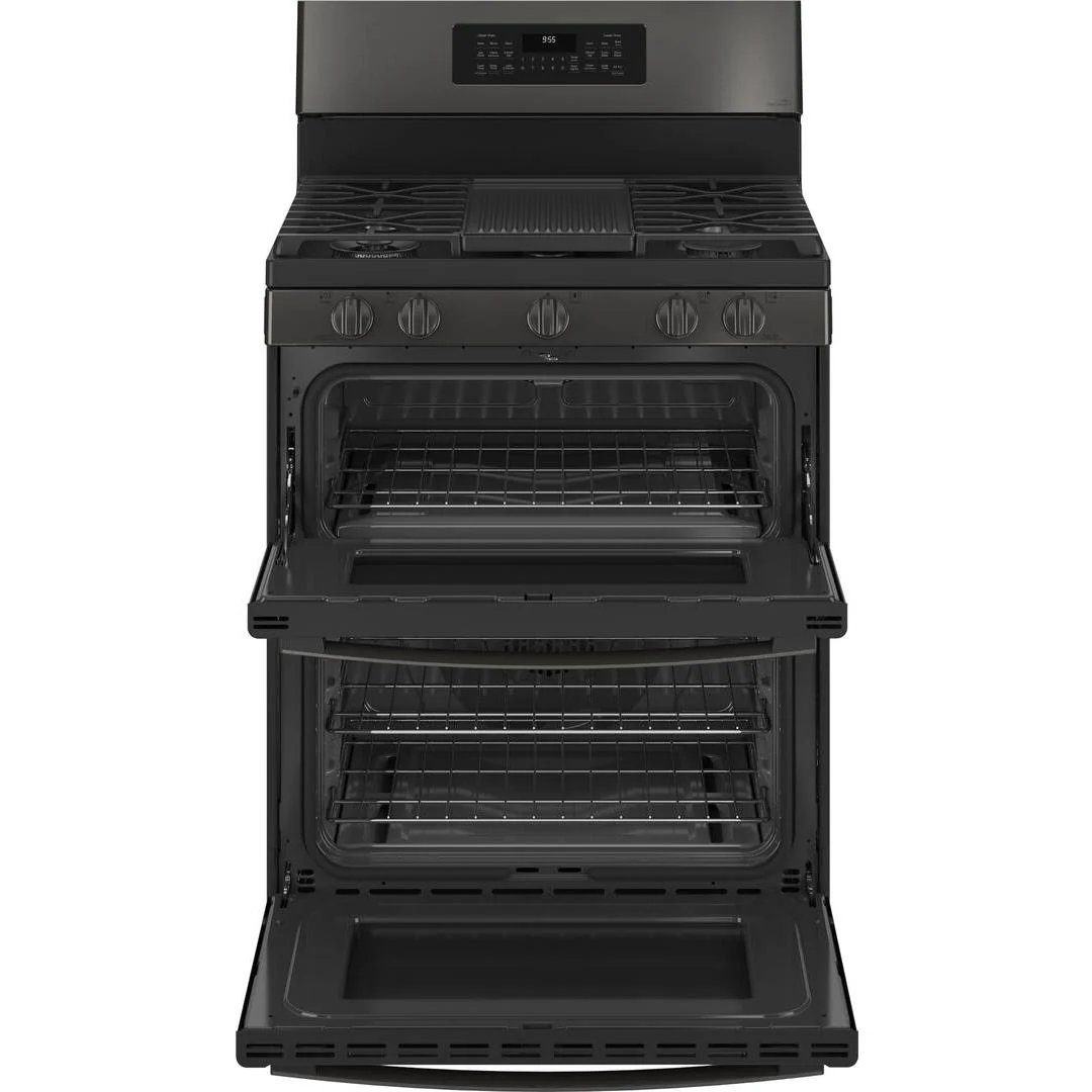 GE Profile 30-inch Freestanding Electric Range with True European Convection Technology PGB965BPTS - Image 2