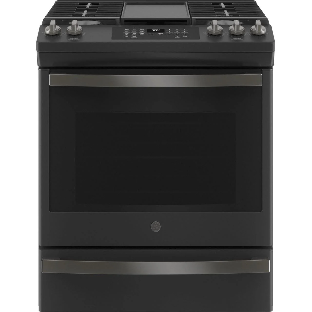 GE 30-inch Slide-in Gas Range with Convection Technology JGS760FPDS - Image 1