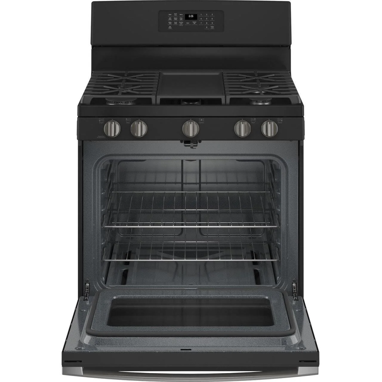 GE 30-inch Freestanding Gas Range JGB660FPDS - Image 2
