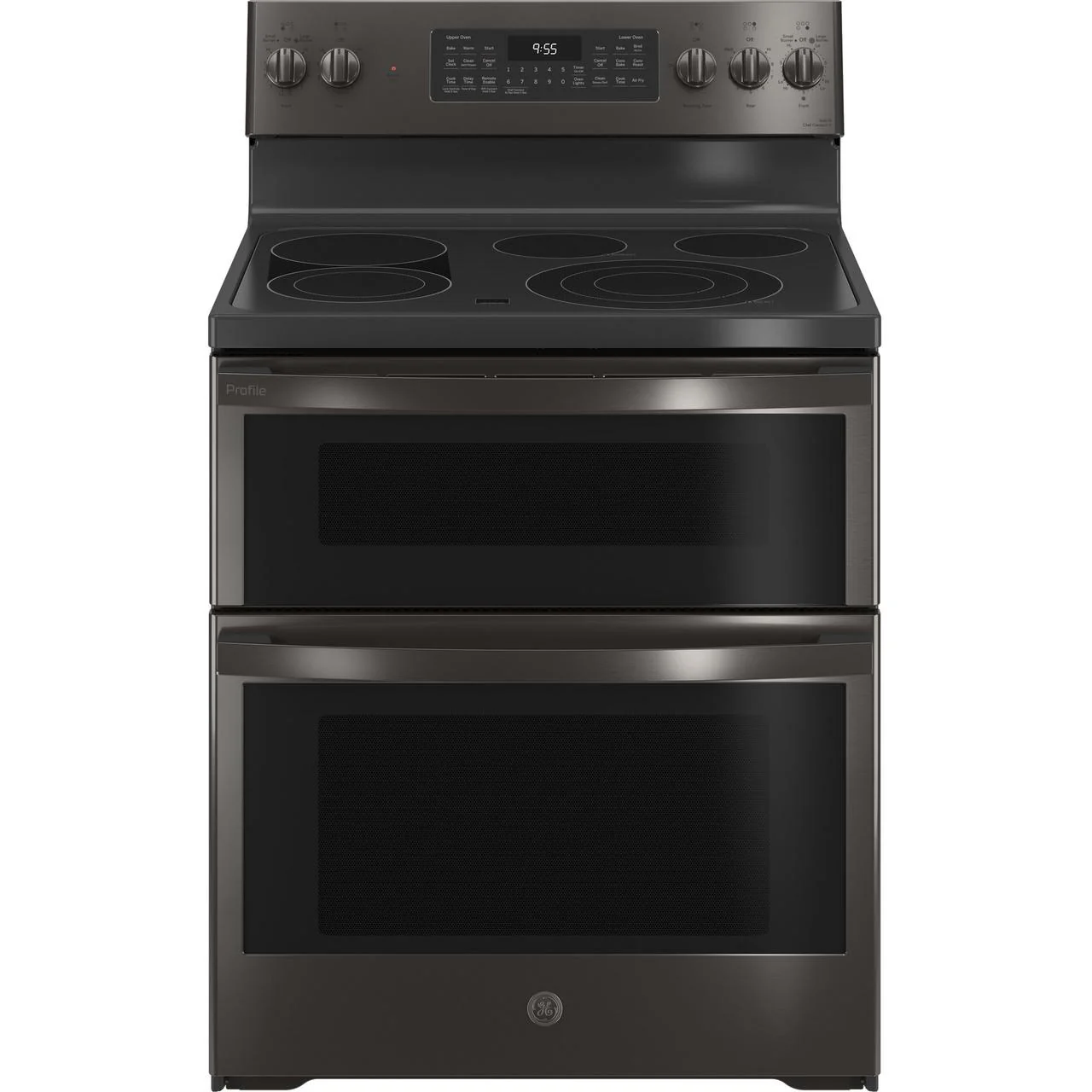 GE Profile 30-inch Freestanding Electric Range with Wi-Fi Connectivity PB965BPTS - Image 1