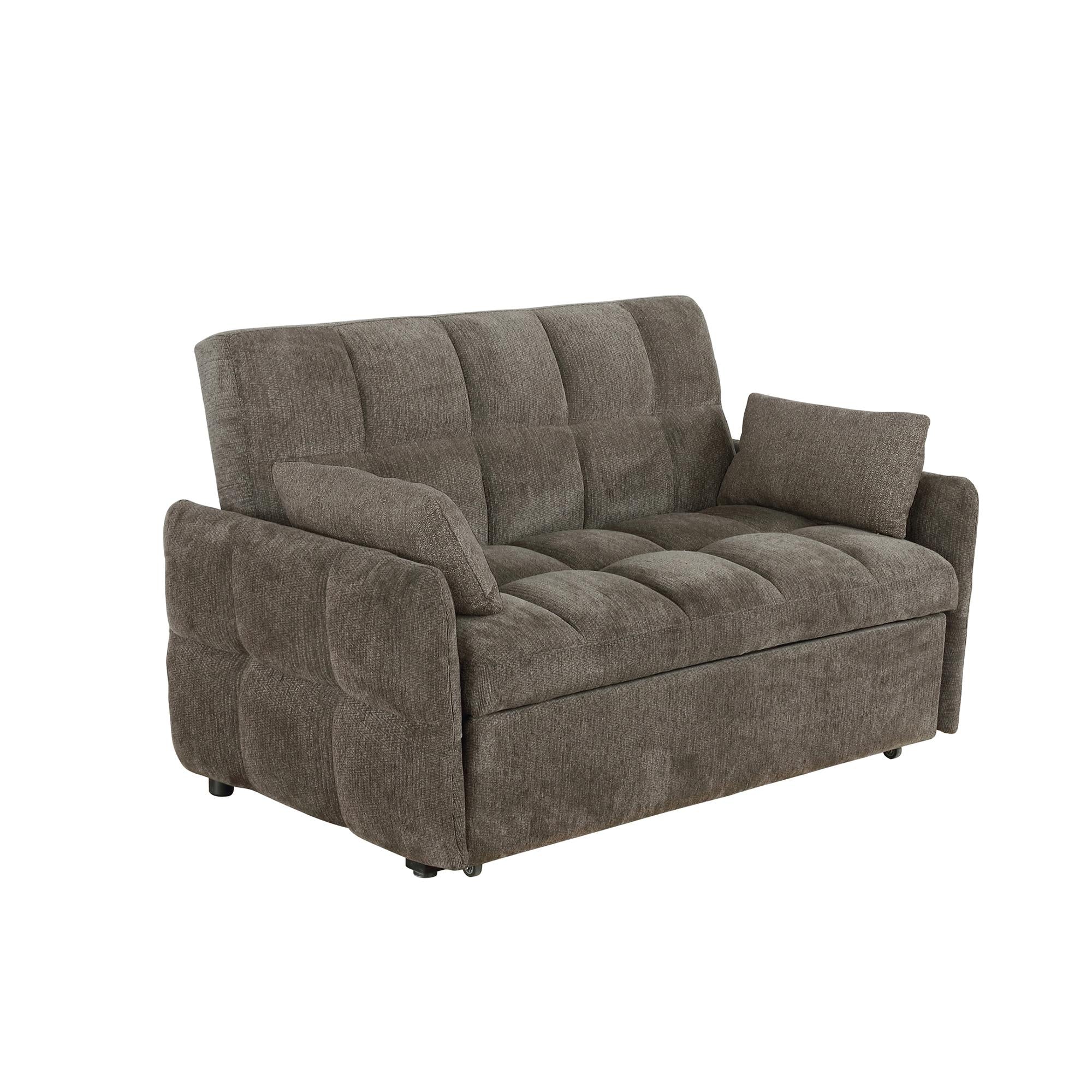 Coaster Furniture Cotswold 508308 Upholstered Convertible Sleeper Sofa Bed - Dark Grey - Image 1