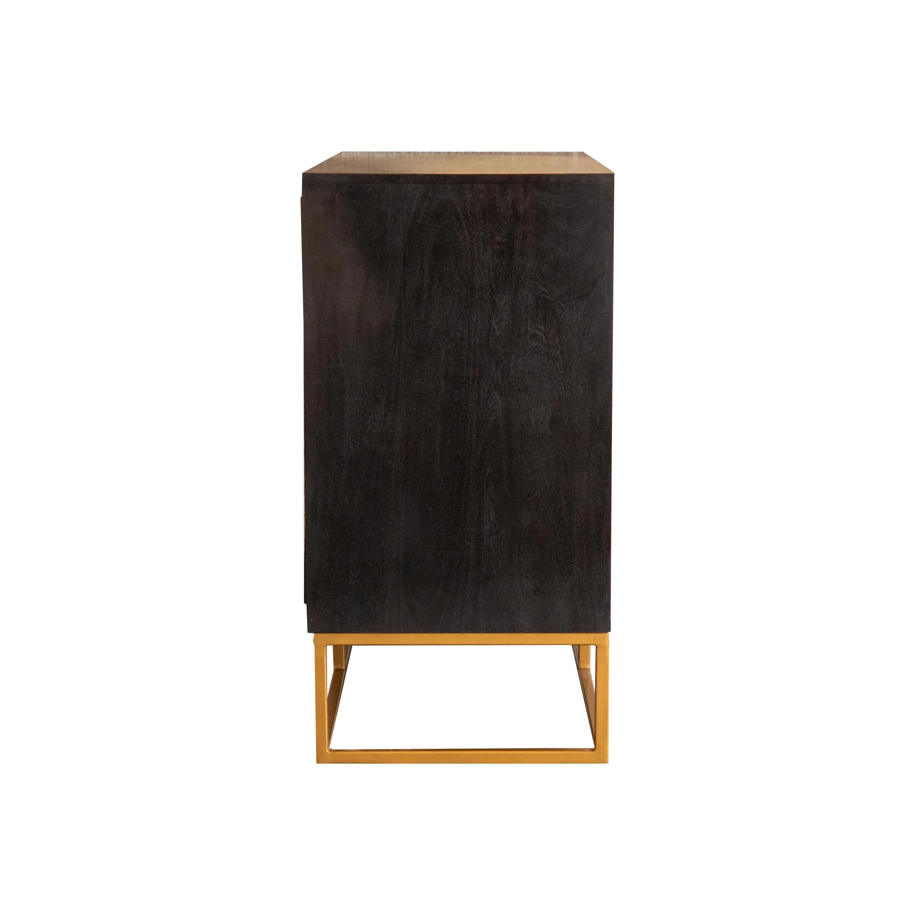 Coaster Furniture Zara 953447 2-door 40" Wood Accent Storage Cabinet - Black Walnut - Image 3