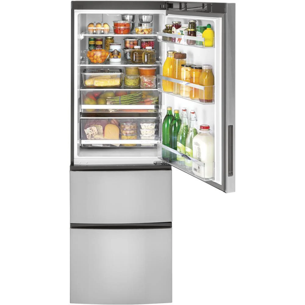 GE 24-inch, 11.9 cu. ft. Counter-Depth Bottom Freezer Refrigerator GLE12HSPSS - Image 2
