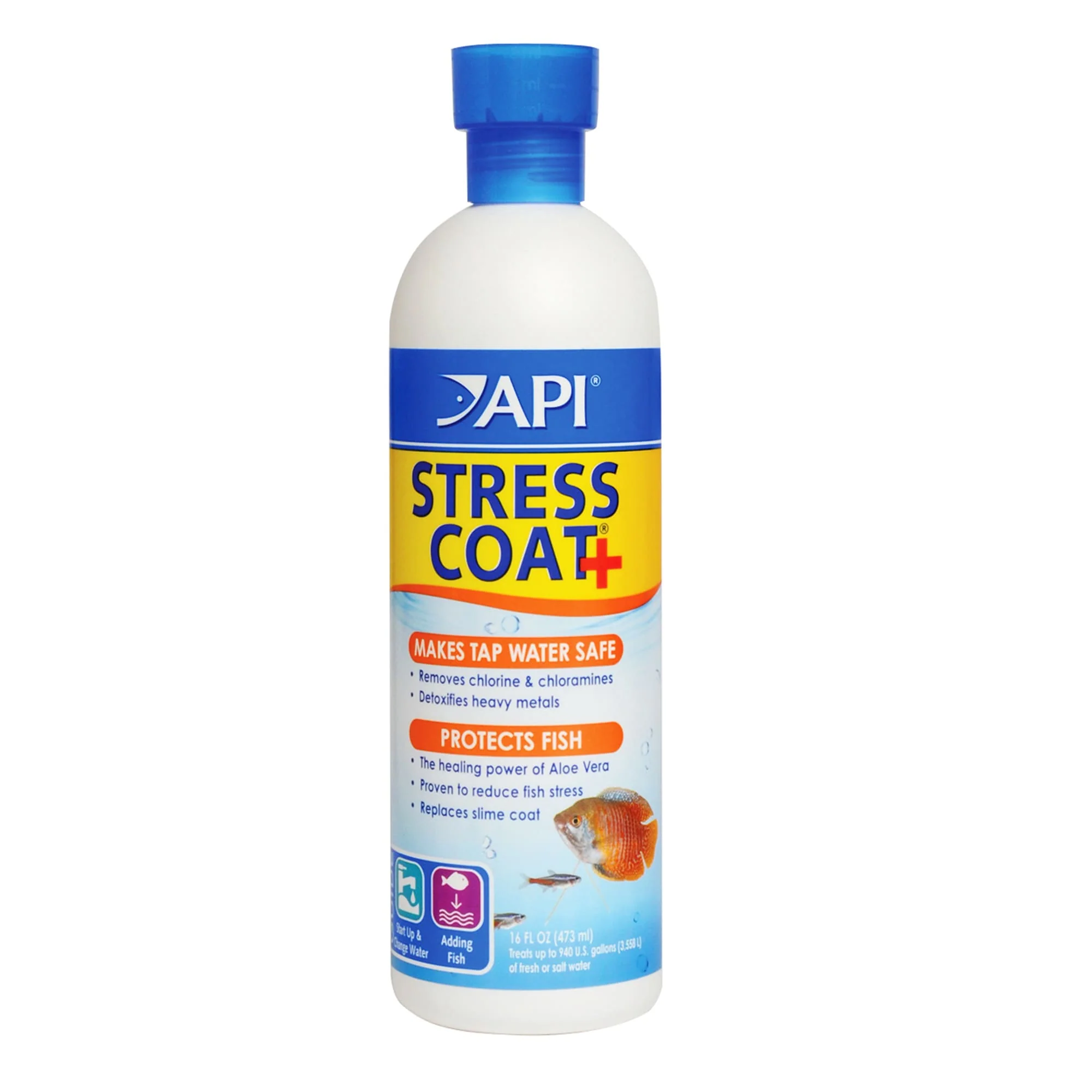 Stress Coat  Aquarium Water Conditioner  4 oz - Image 1